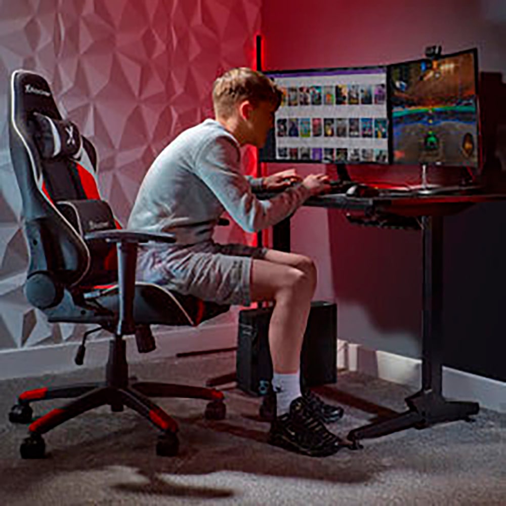 X Rocker Gaming-Stuhl »Agility Compact eSports Gaming Bürodrehstuhl für Kinder & Jugendliche«