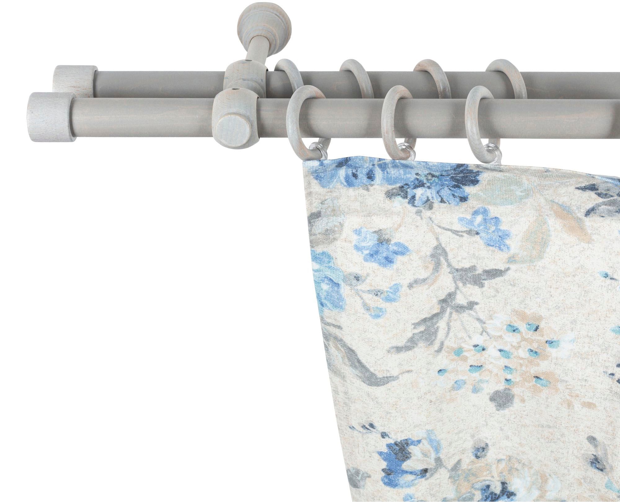 SN DECO GROUP Gardinenstange »Cafiro«, 2 läufig-läufig, Fixmaß