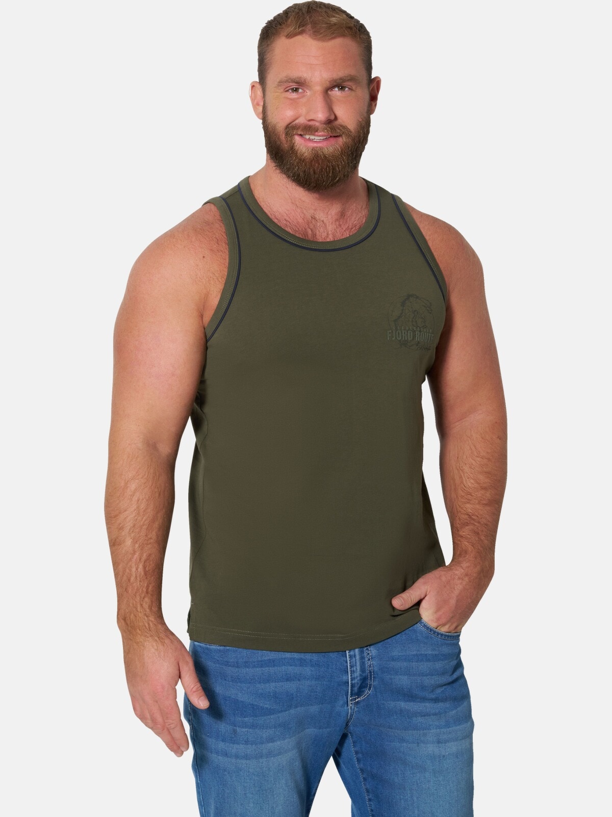 Jan Vanderstorm Muskelshirt »Tanktop HEGON«