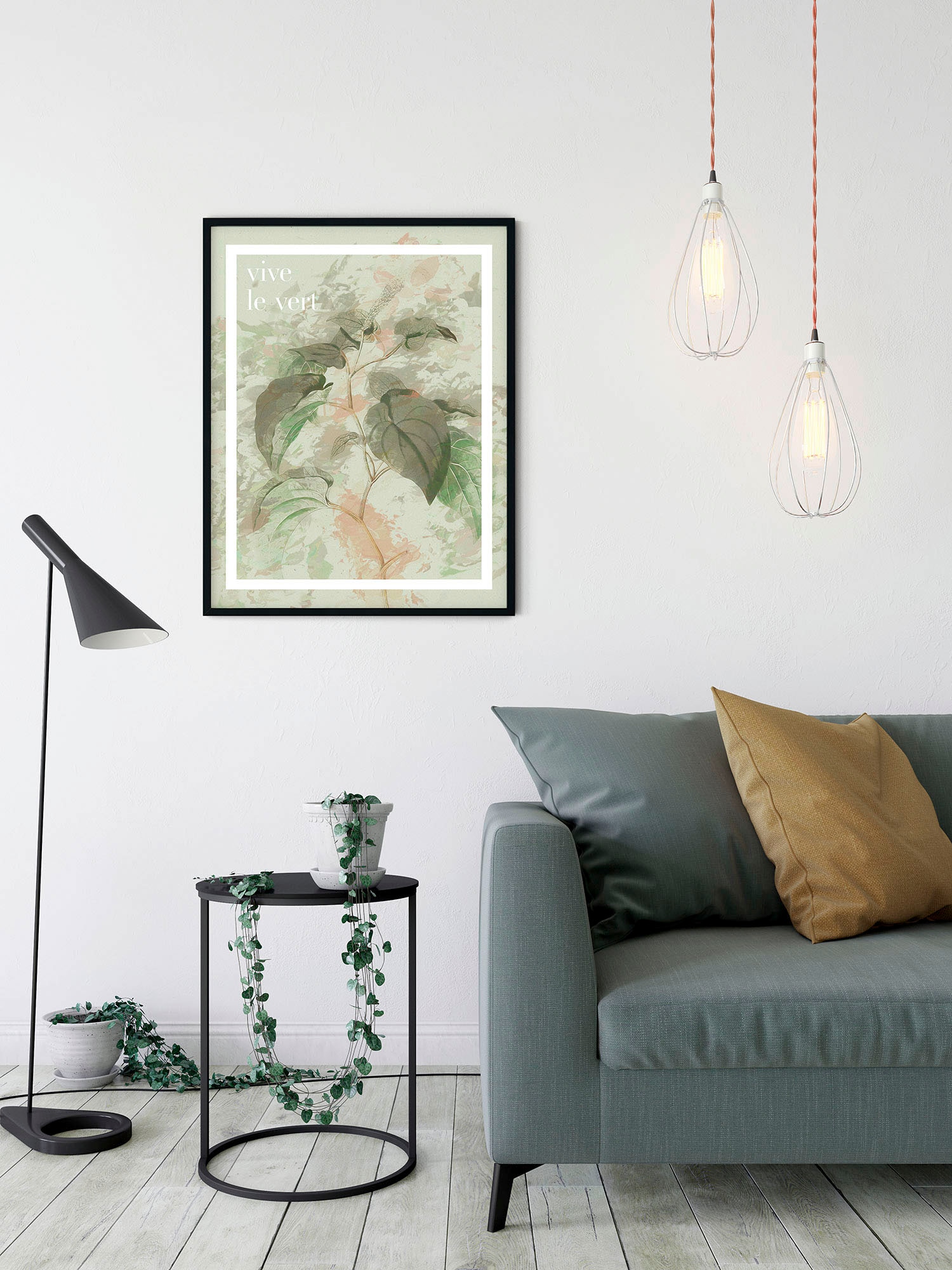 Komar Bild »PLANT ART Vive le vert« Natur 1 Stk. tlg. Wandbild zur Dekoration - ohne Rahmen
