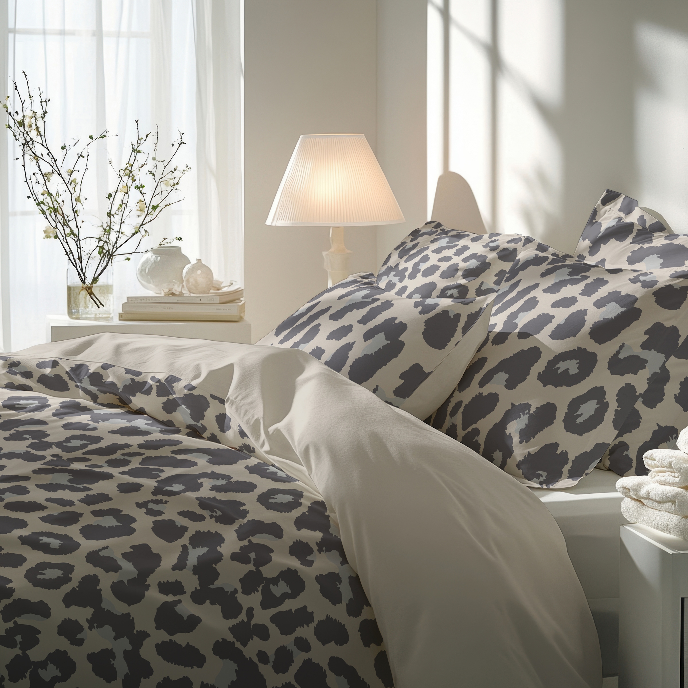 Florella Wendebettwäsche »»Benny beige« Soft-Touch Renforcé,  50% Baumwolle, 50% Viskose«