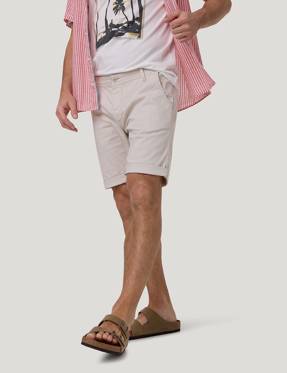 Pioneer Authentic Jeans Chinoshorts »LENNY chino shorts«, im Four-Pocket Style