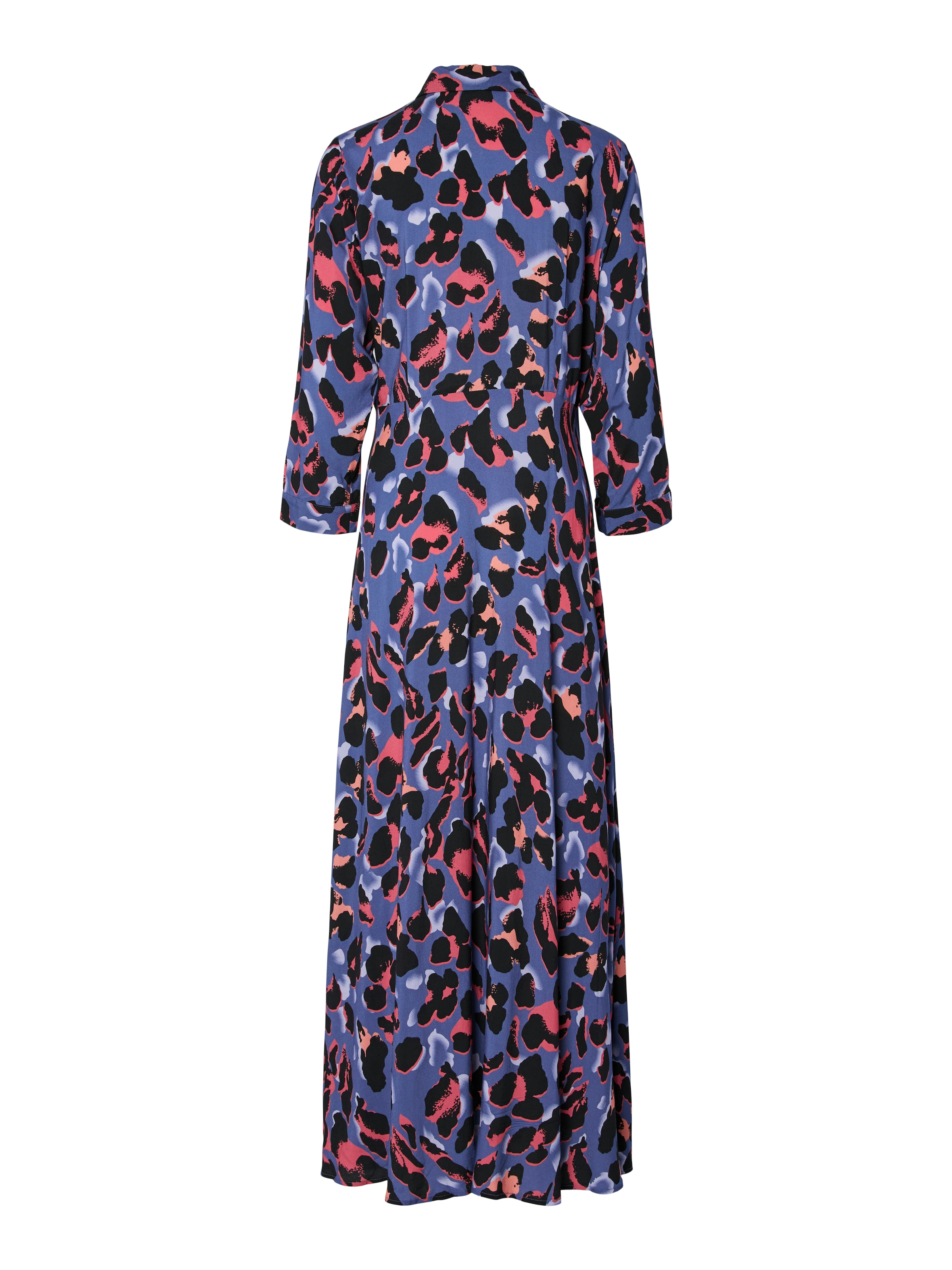Y.A.S Hemdblusenkleid »YASSAVANNA LONG SHIRT DRESS«, Sommerkleid, mit 3/4 Ärmel