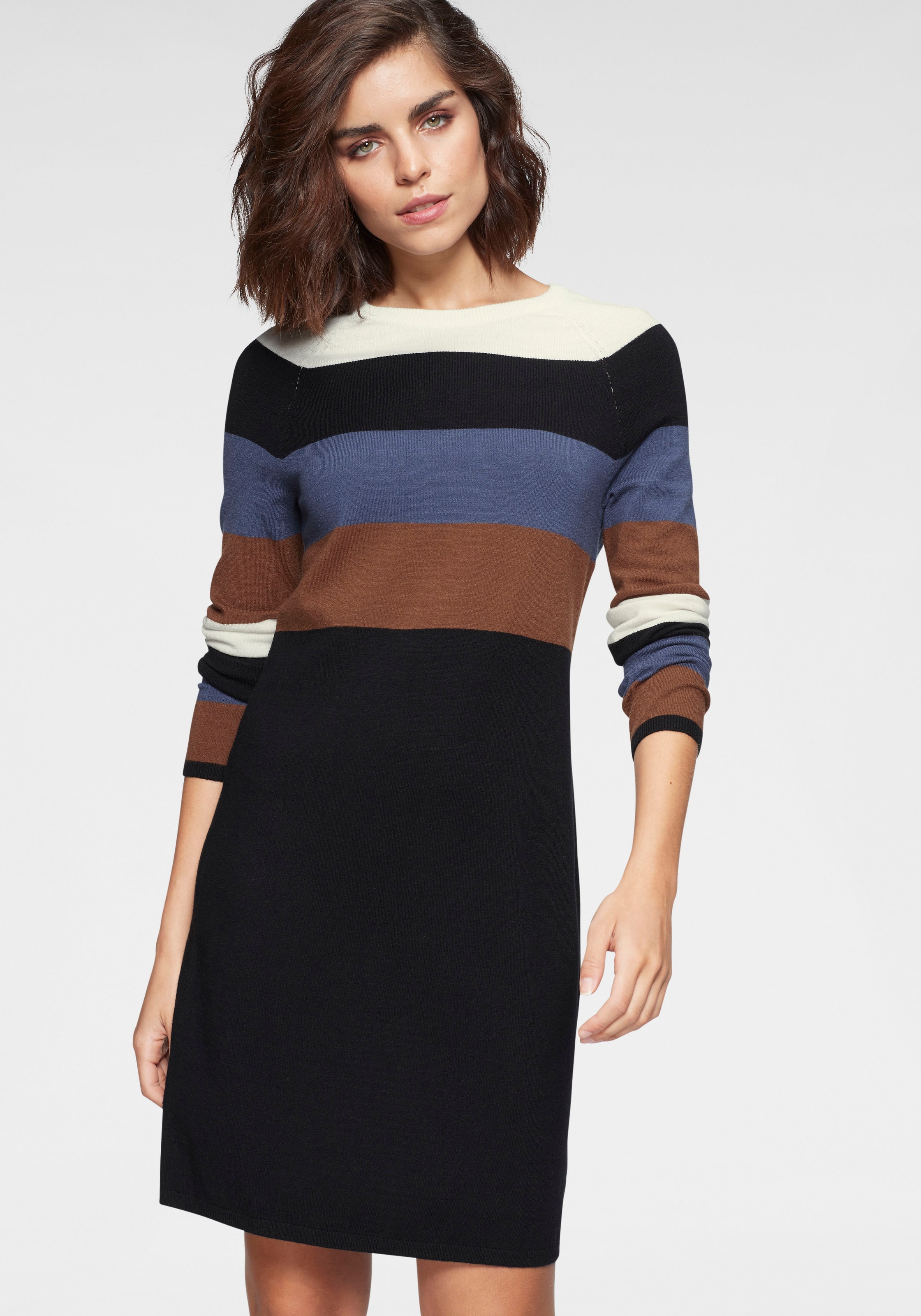Tamaris Strickkleid, mit Blockstreifen - NEUE KOLLEKTION bei OTTOversand