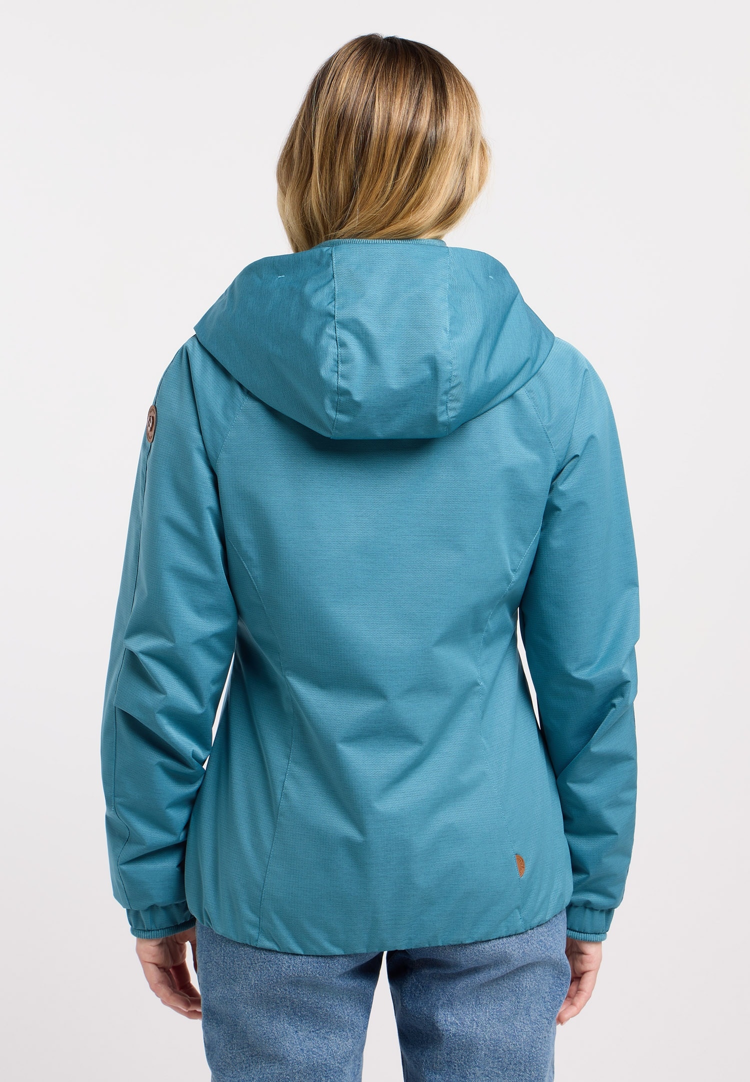 Ragwear Outdoorjacke »DIZZIE« mit Kapuze Wasserabweisend mit Kordelzug am Saum und Reißverschlusstaschen