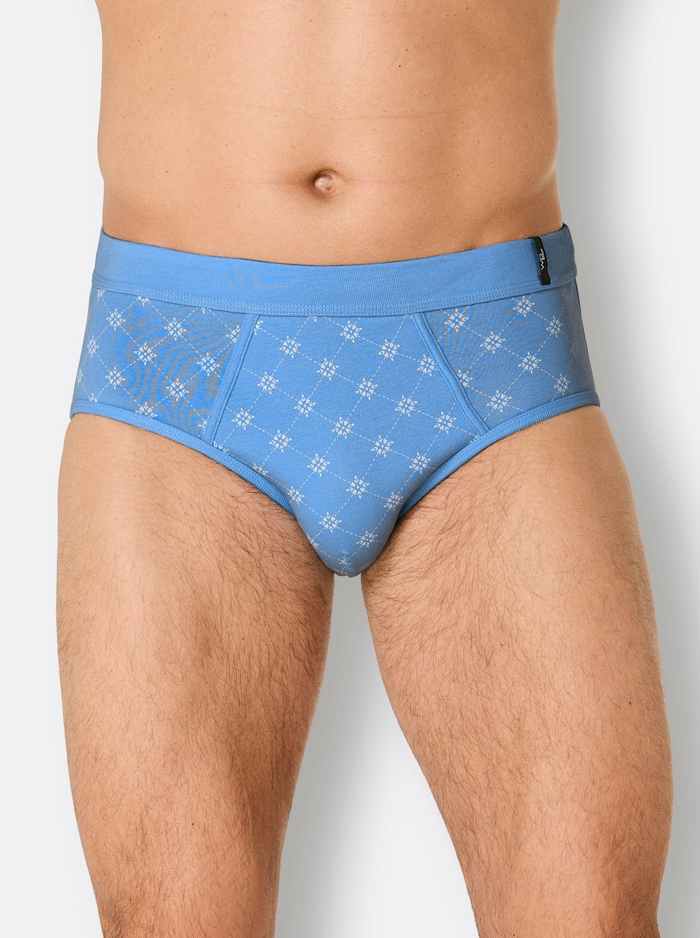 Wäschepur Herren Slip 2 Stk. tlg. in blau, Größe 5