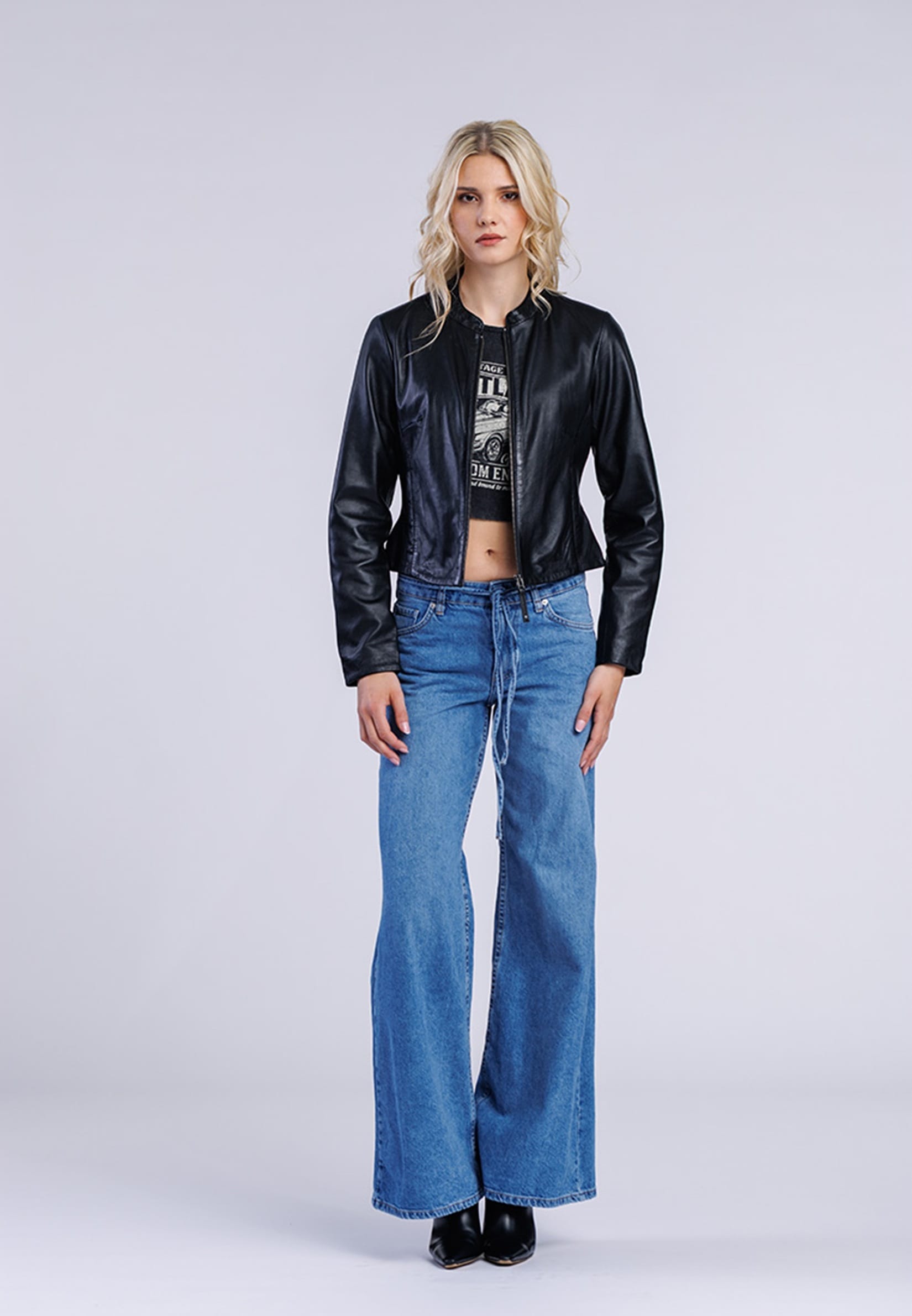 Freaky Nation Lederjacke »Majvi-FN SA«