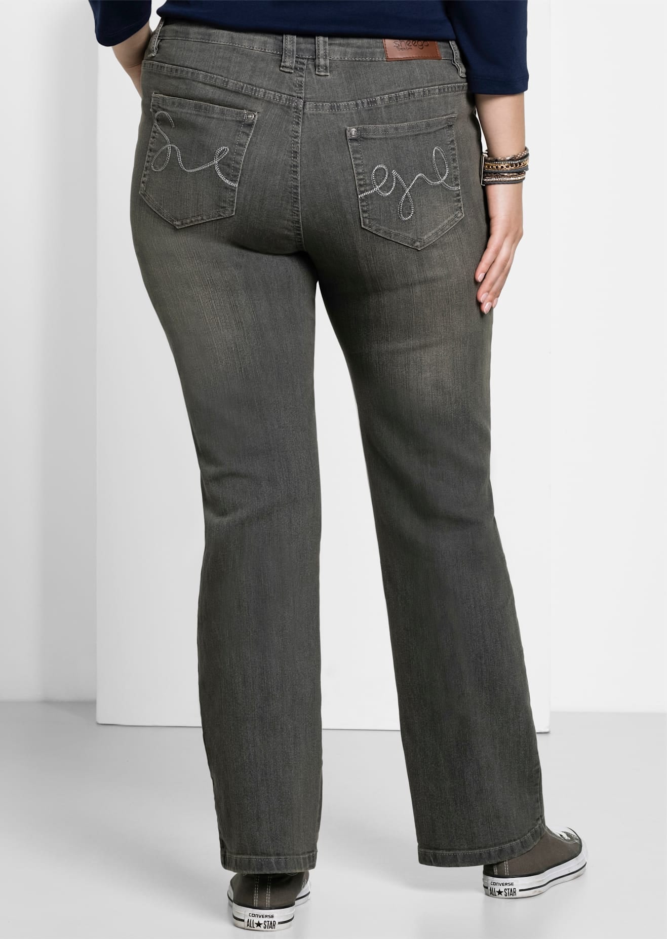 Sheego Bequeme Jeans, (1 tlg.)