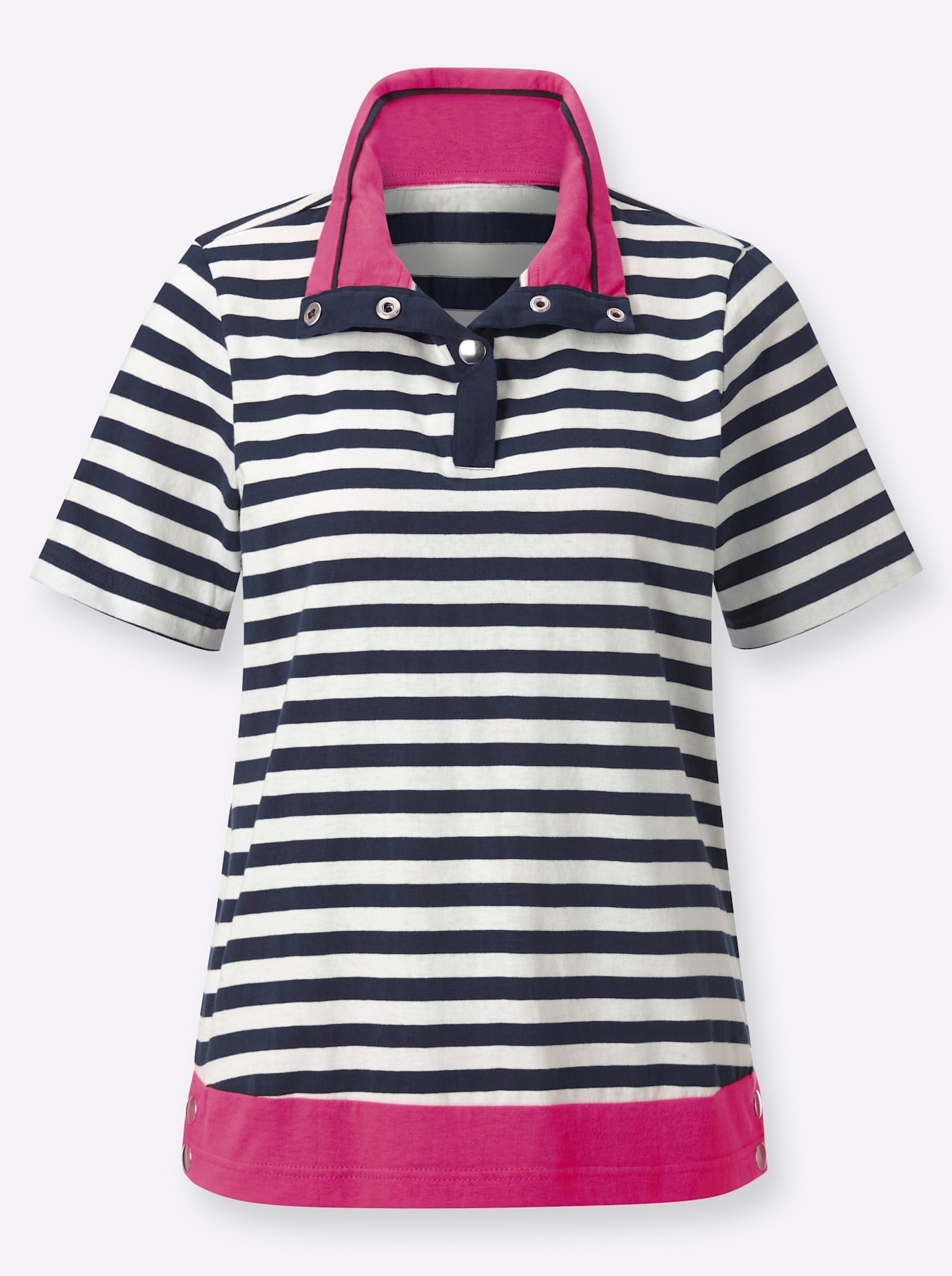 Casual Looks Kurzarmshirt »Shirt«, (1 tlg.)