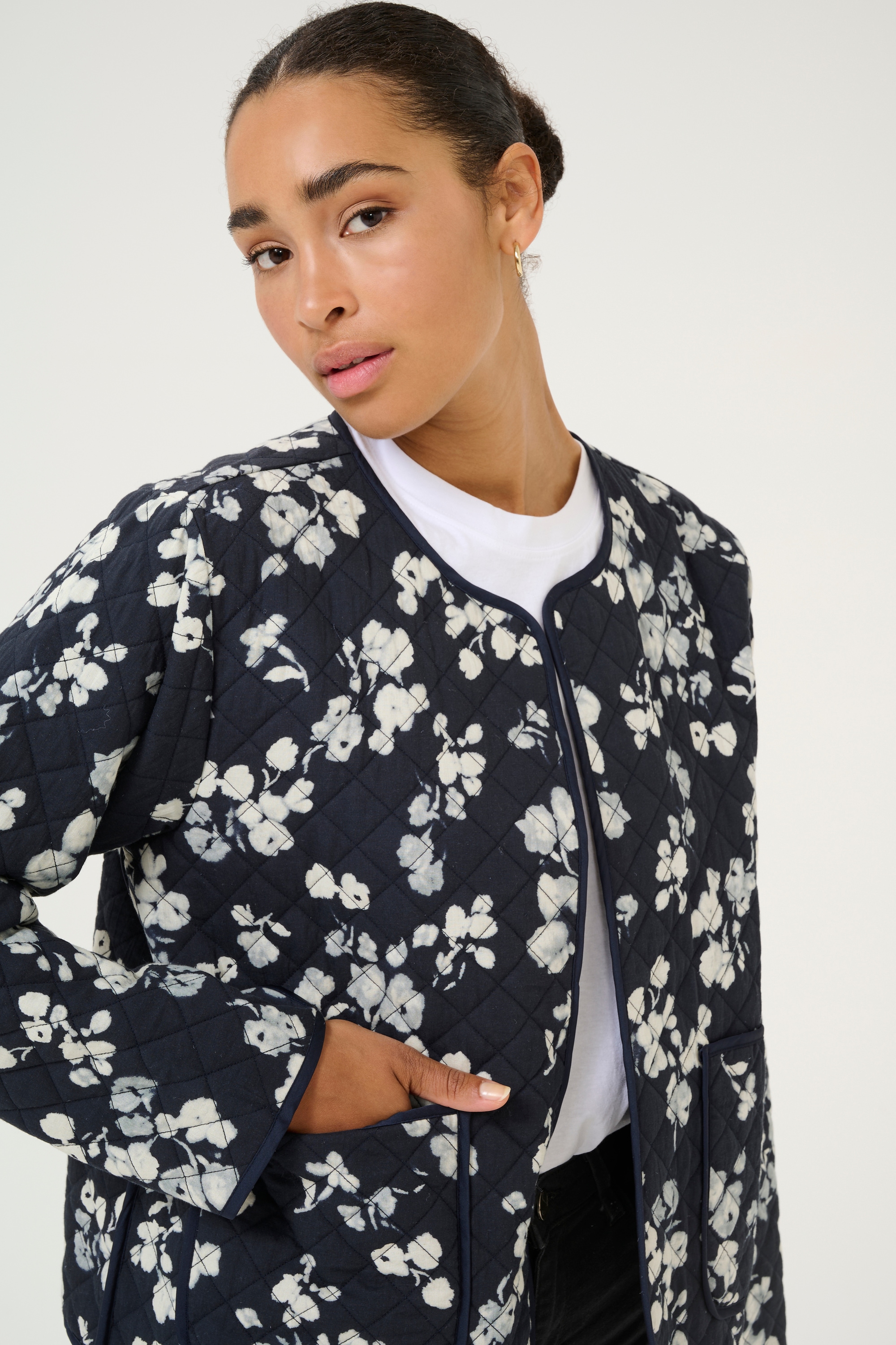 KAFFE Wintermantel »Damen Jacke KAvalia«