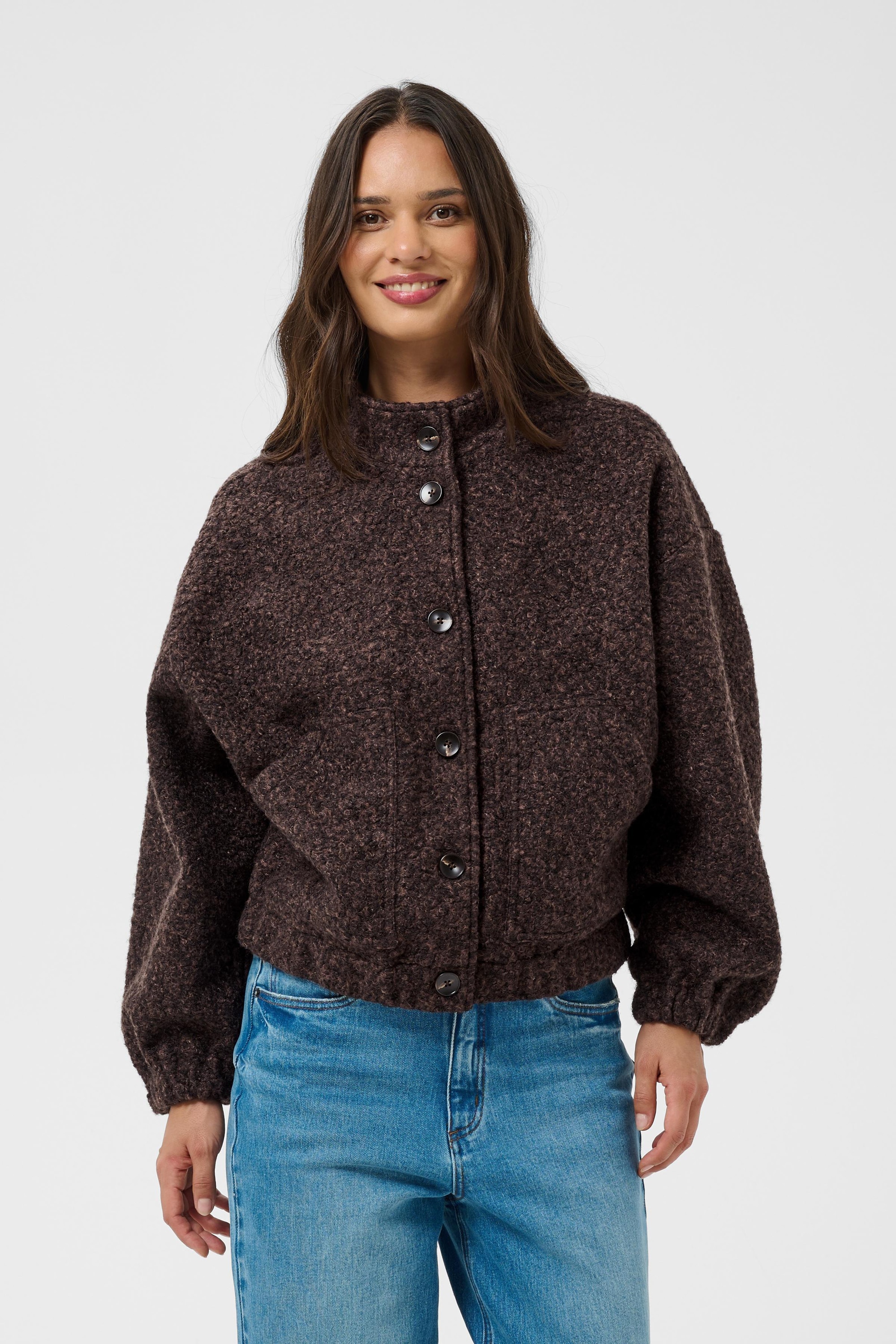 KAFFE Wintermantel »Damen Jacke KAleona«