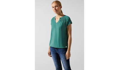 STREET ONE 3/4-Arm-Shirt »Style Ellen«, in Melange-Optik online bei OTTO