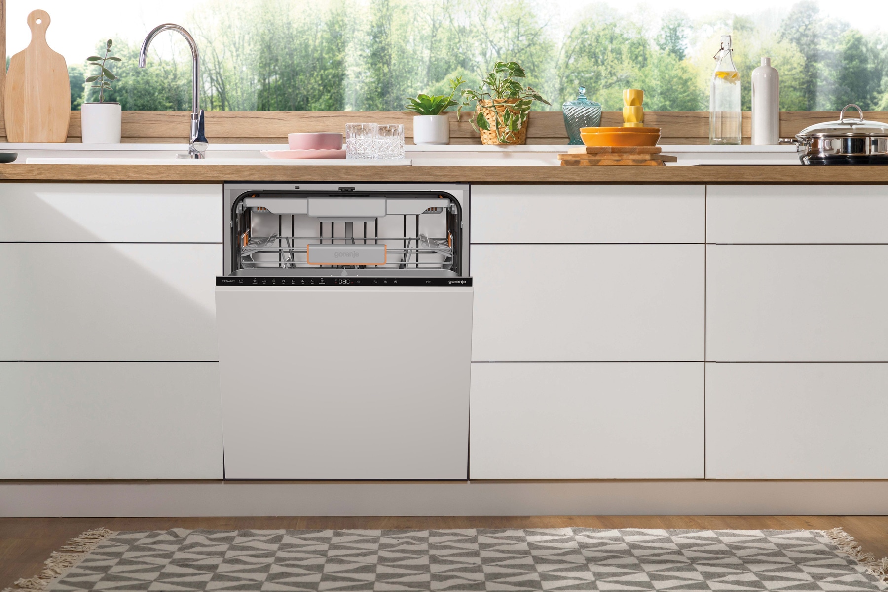 GORENJE vollintegrierbarer Geschirrspüler »GV673C65«, 16 Maßgedecke, Energieeffizienzklasse C