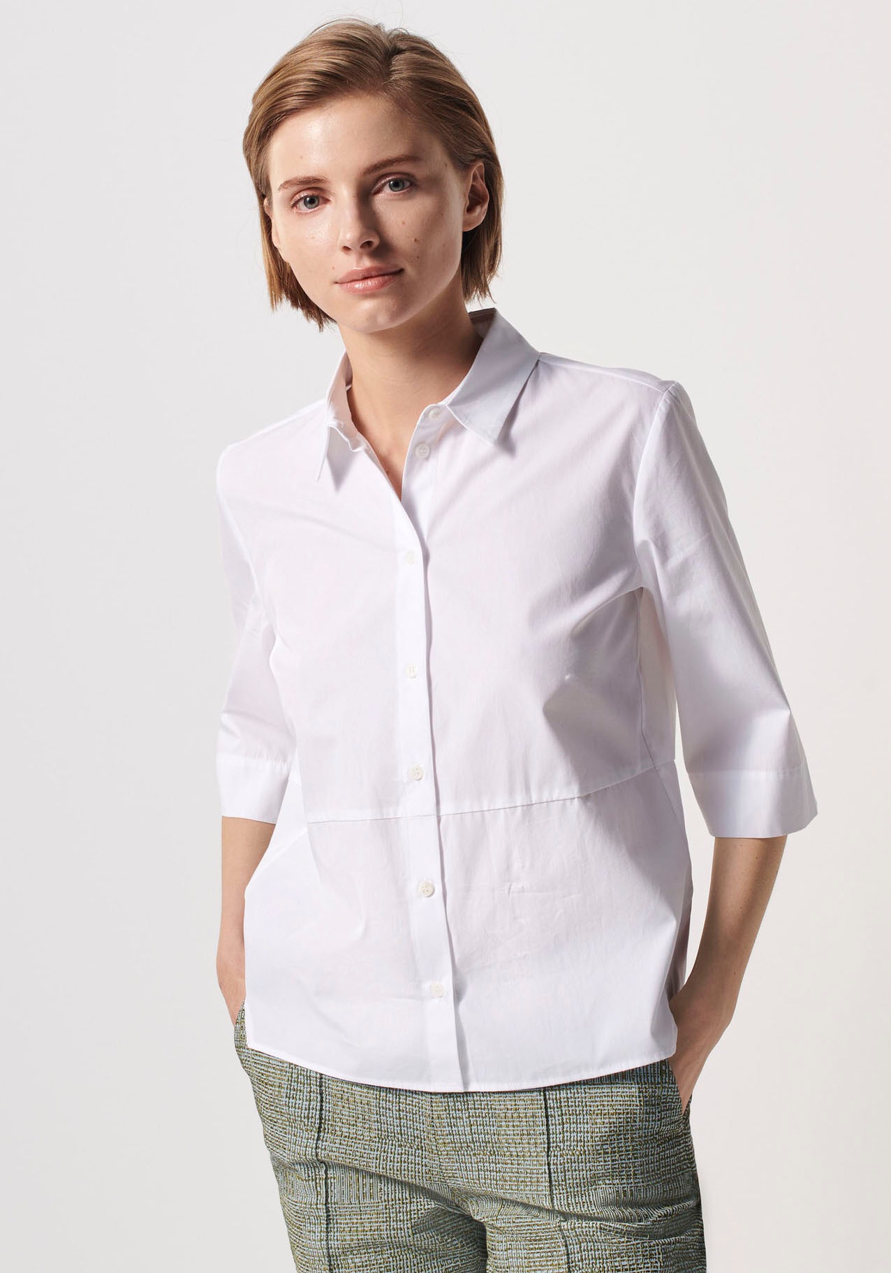 someday Klassische Bluse »Zabelke«, mit seitlichen Einsätzen