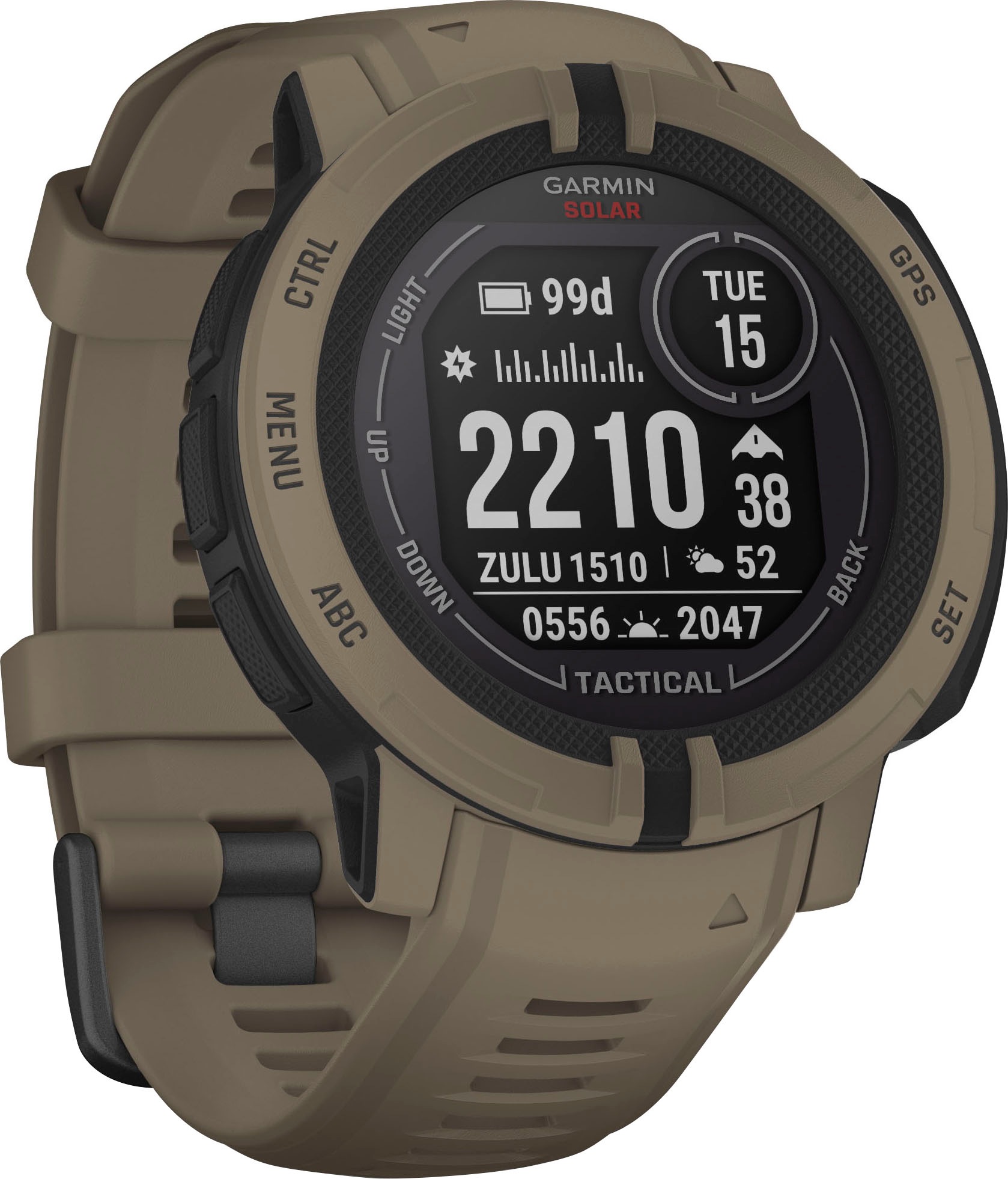 Garmin Smartwatch »INSTINCT 2 SOLAR TACTICAL EDITION«, (Garmin)