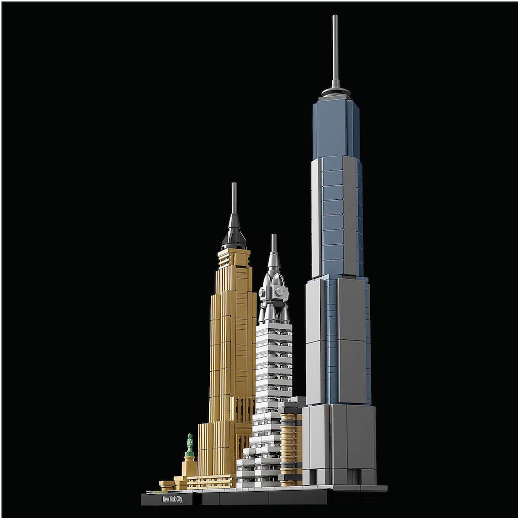 LEGO® Konstruktionsspielsteine »New York City (21028), LEGO® Architecture«, (598 St.)
