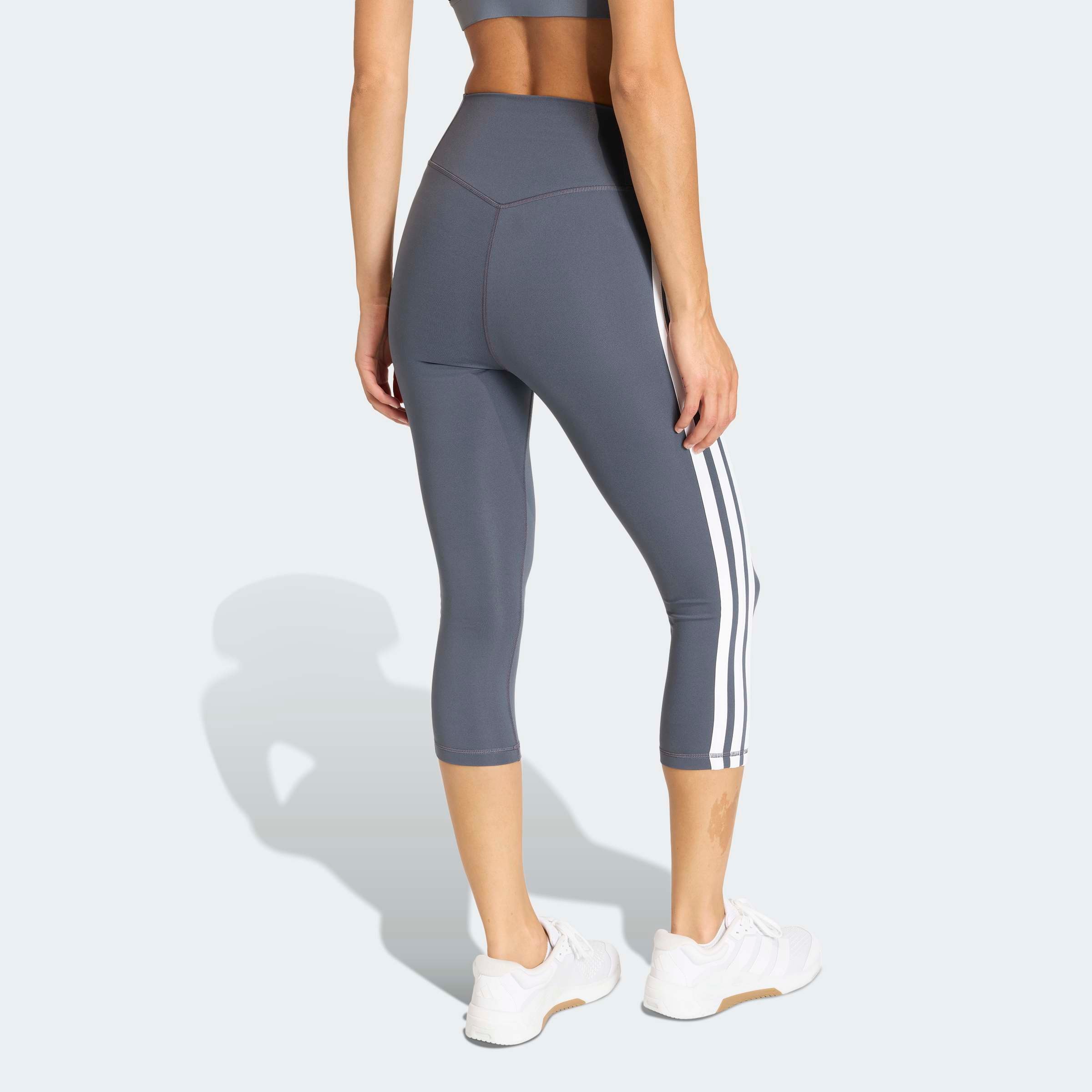 adidas Performance Trainingstights »OPTIME ESSENTIALS WORKOUT 3-STREIFEN 3/4 LEGGINGS«
