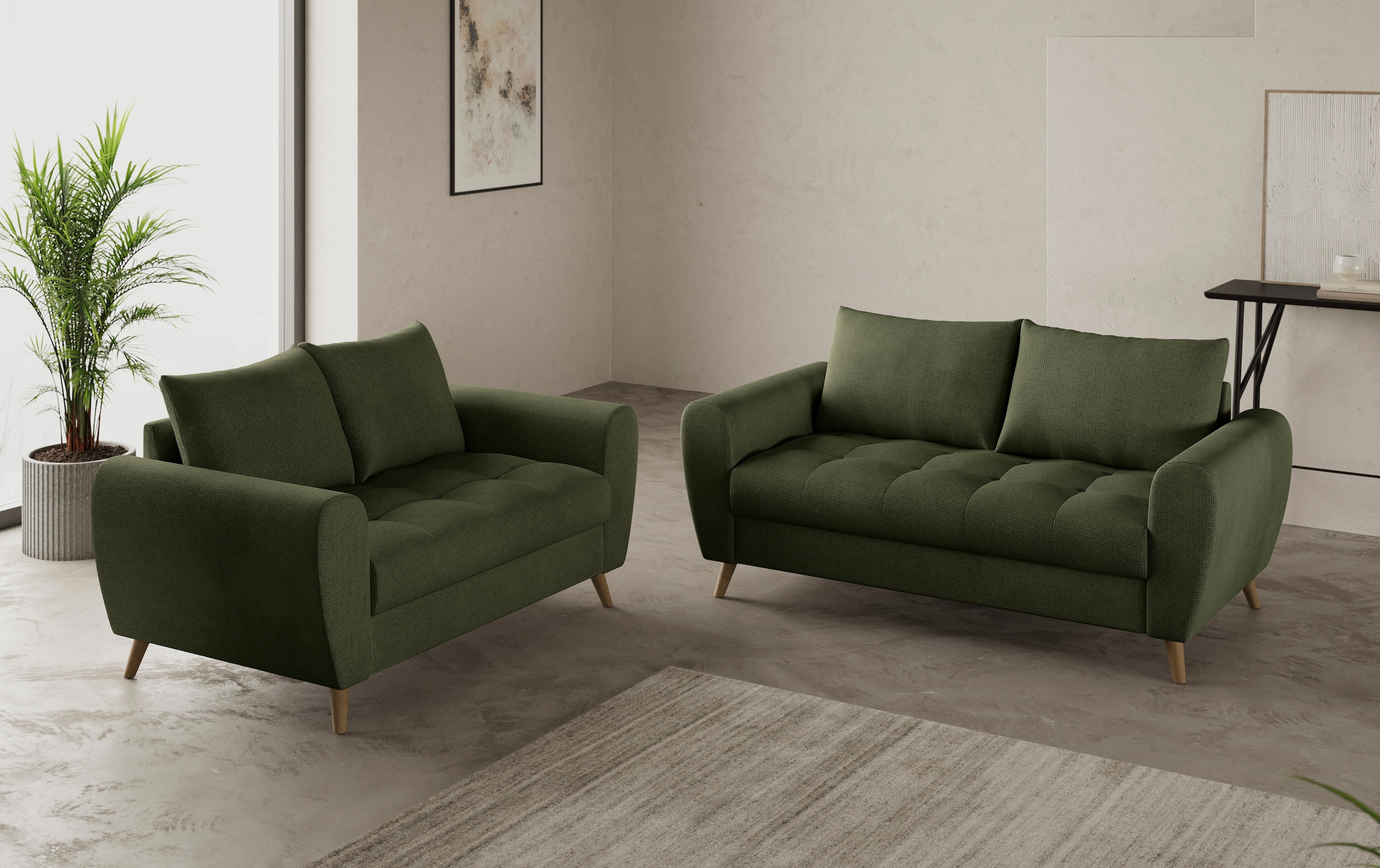 Mr. Couch 2-Sitzer »Blackburn II«, Mit Kaltschaumpolsterung bis 140 kg belastbar