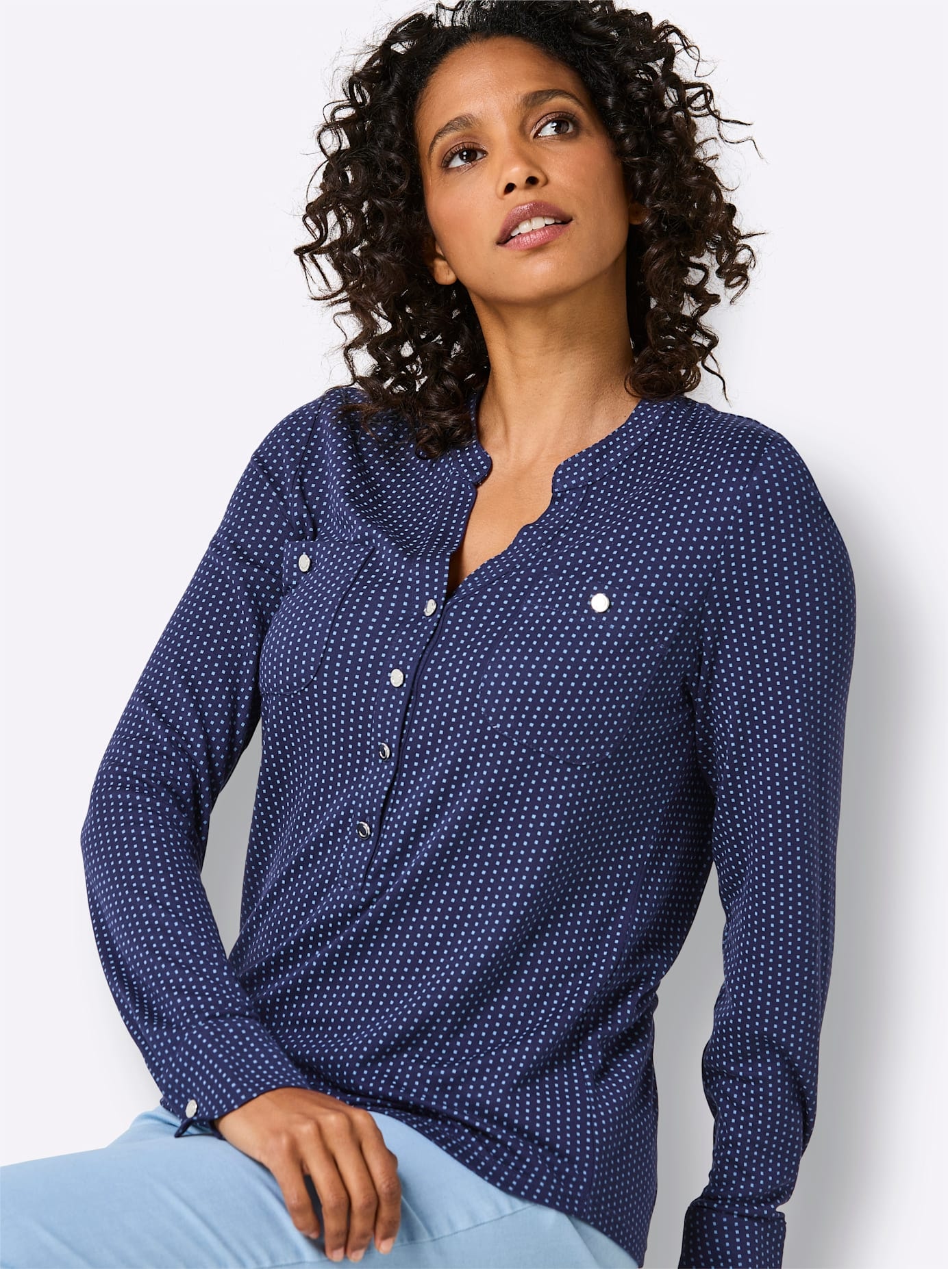 CREATION L PREMIUM Blusenshirt »Modal-Shirtbluse«, 1 tlg.