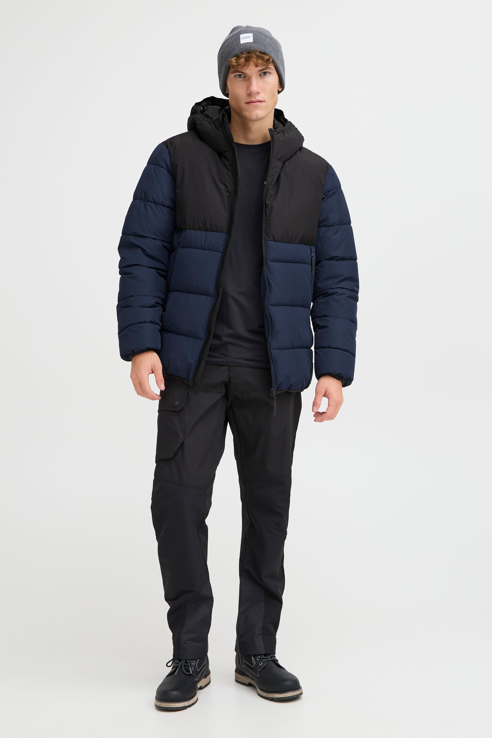 North Bend Steppjacke »Steppjacke NBSareno M«, mit Kapuze