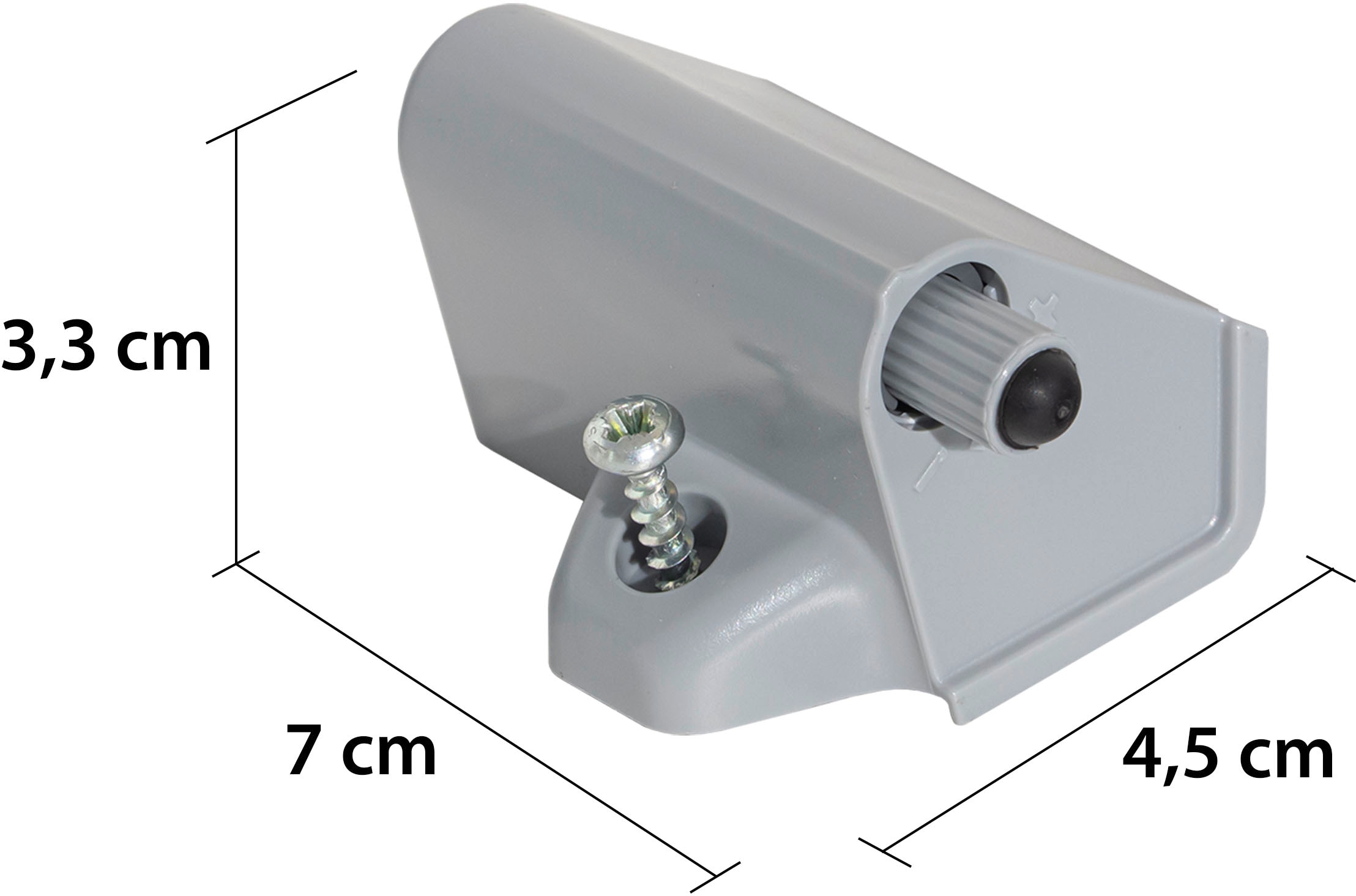 rauch Türdämpfer »Zubehör«, (Set, 10 St.), Soft Close Dämpfer für Drehtürenschränke, 10er Set