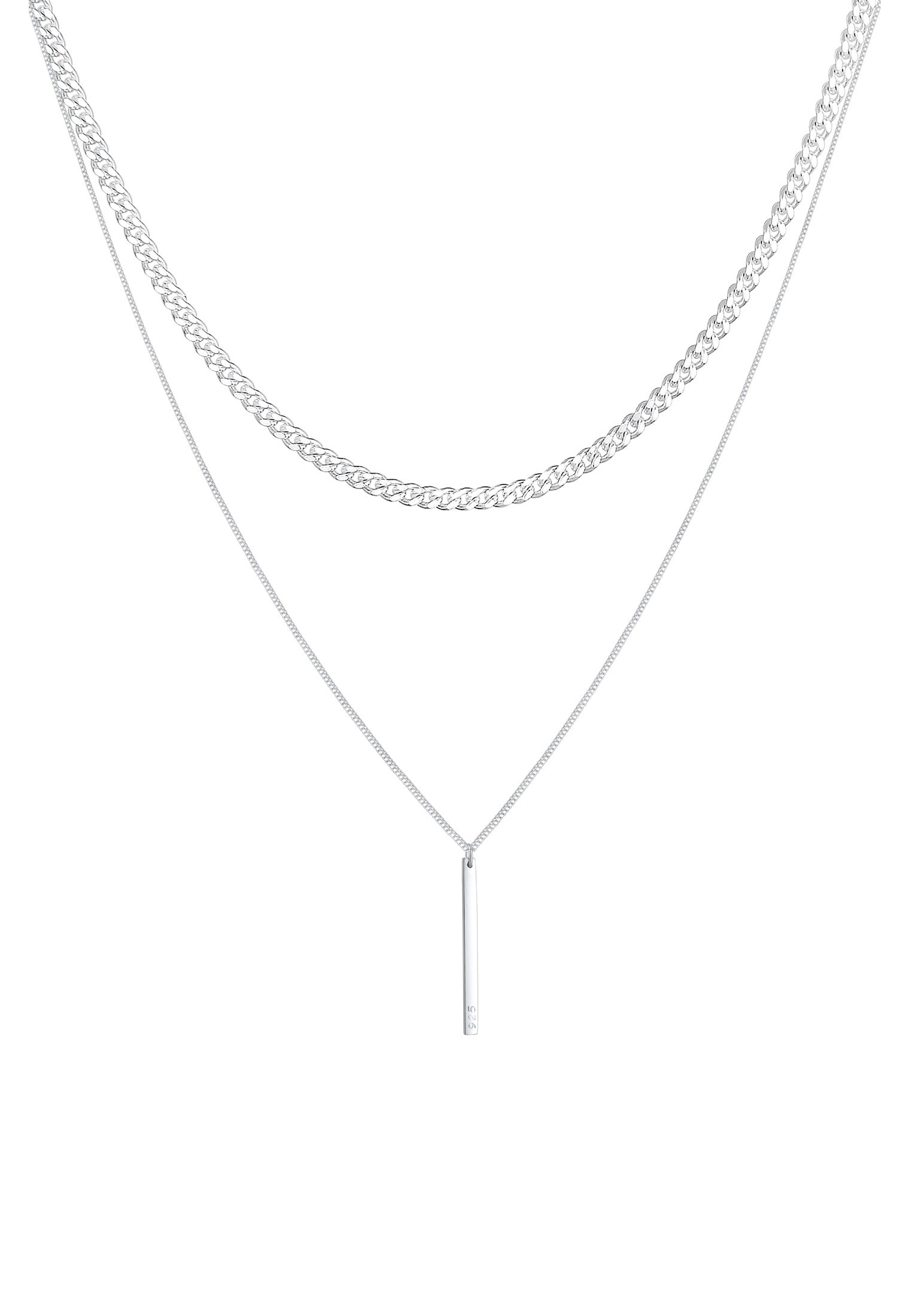 Elli Premium Silberkette »Halskette Halskette Layer 925 Sterling Silver«