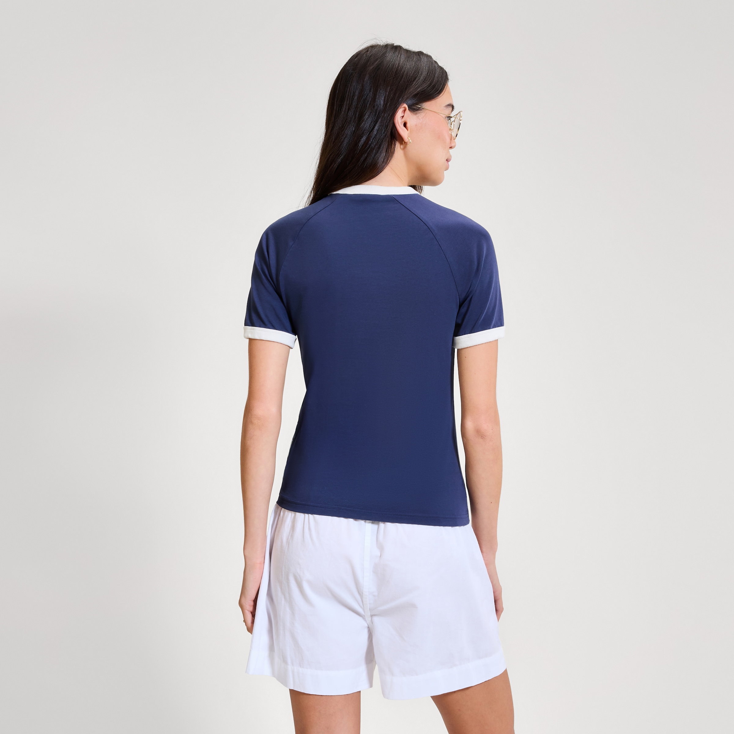 Ellesse T-Shirt »ALBENGA TEE« Kurzarm, mit Rundhalsausschnitt, aus Baumwolle und Elasthan