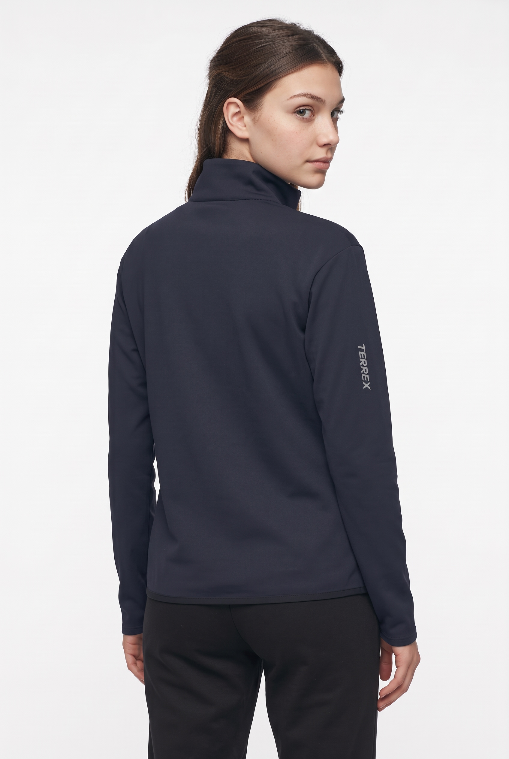 adidas TERREX Rollkragenshirt »MULTI ESSENTIALS HALF ZIP FLEECE T« sportlicher Stil, für Sportmode und Streetwear, mit Reißverschluss