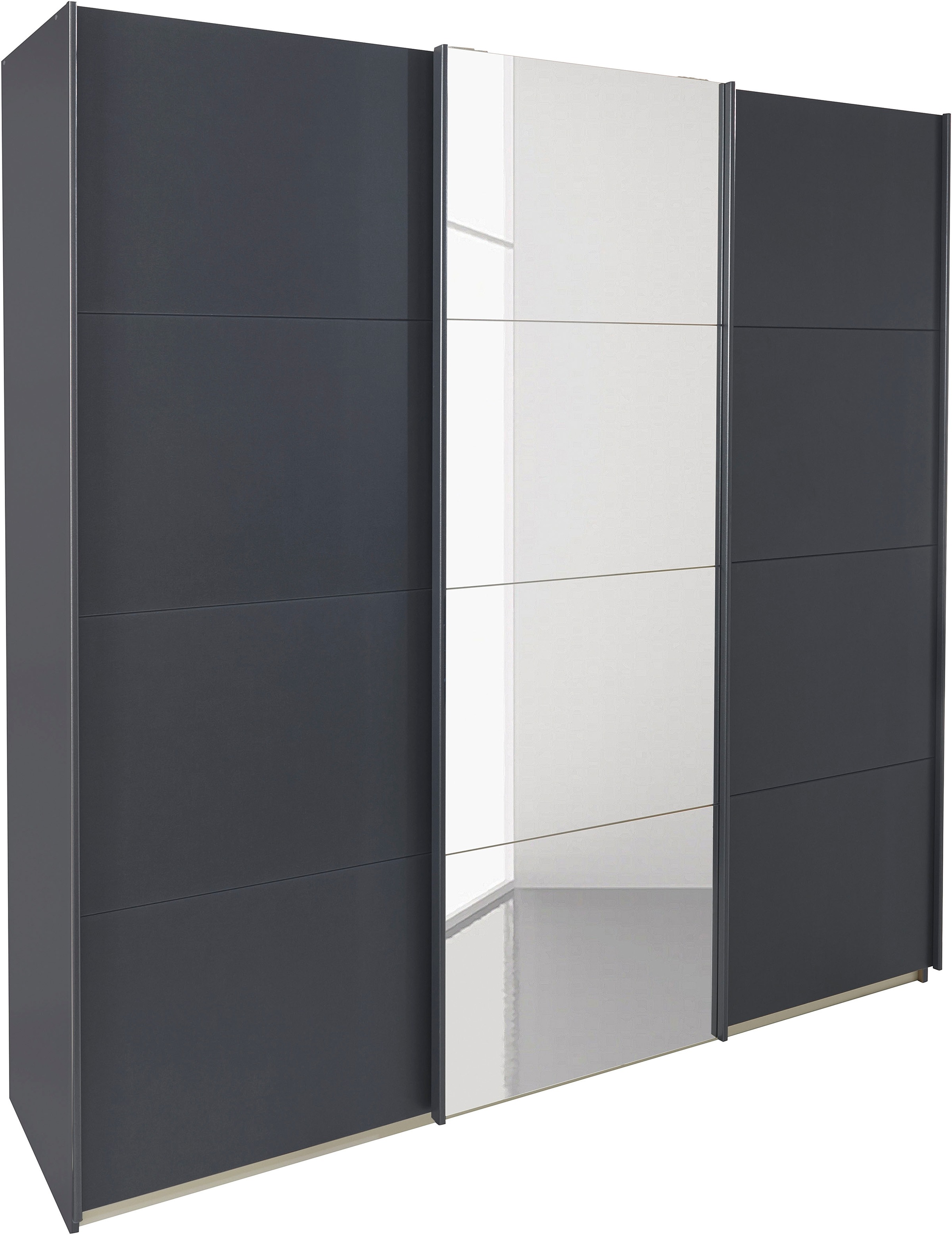 rauch Schwebetürenschrank »Kleiderschrank Schrank Garderobe TOPSELLER OTELI inkl. Inneneinteilung« Breiten 203/271/315/360 cm Höhen 210/229 cm,  mit 3 Innenschubladen sowie zusätzlichen Einlegeböden MADE IN GERMANY