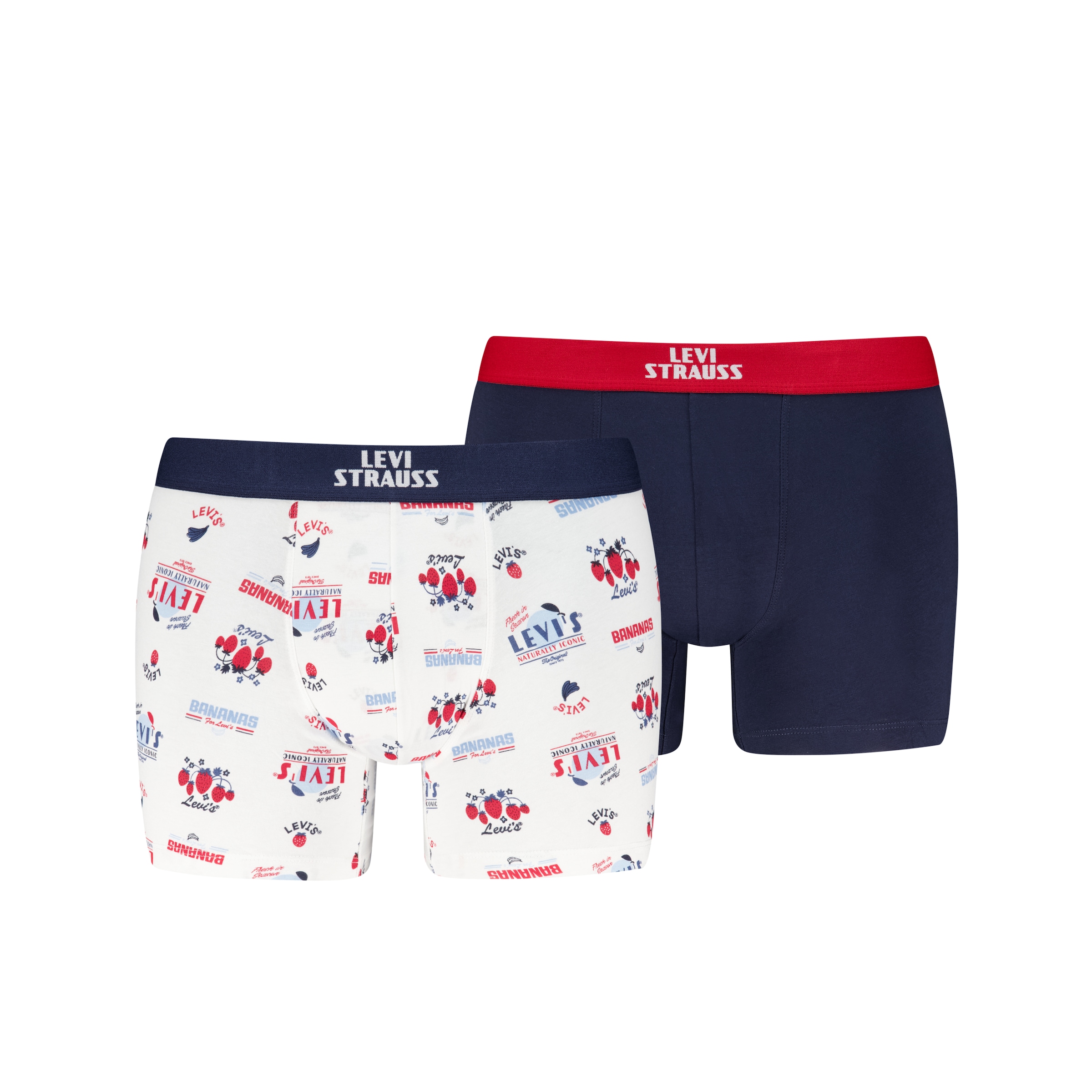 Levi's® Boxershorts »LEVIS MEN FRUITY AOP BOXER BRIEF 2P« 2er Pack, 