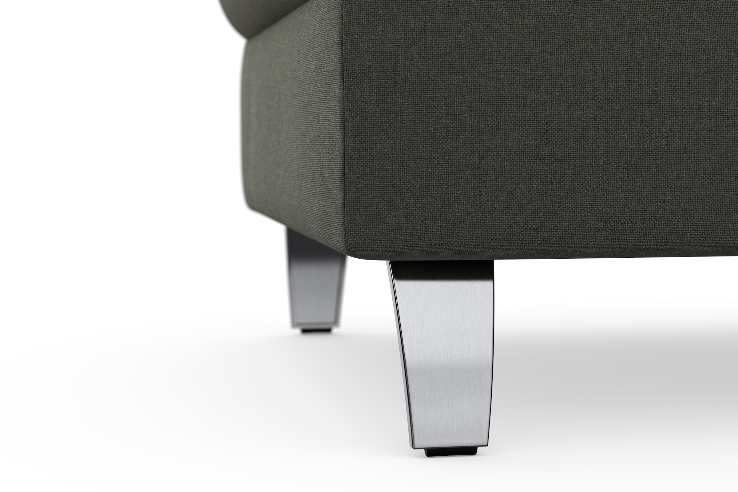 sit&more Stauraumhocker »Grenoble« mit Stauraum und satinierten Füßen