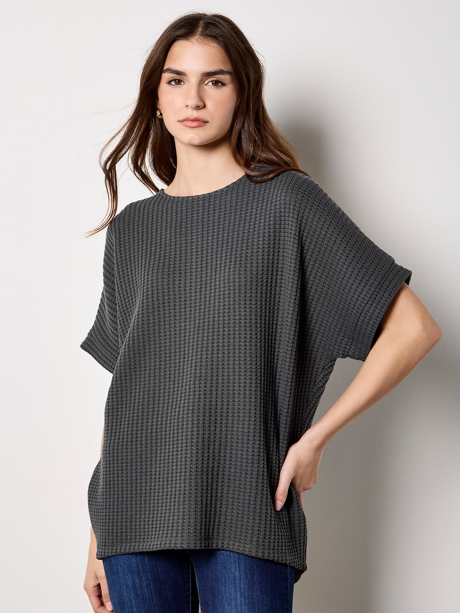 Apricot Stricktop »Top« mit Fledermausärmeln