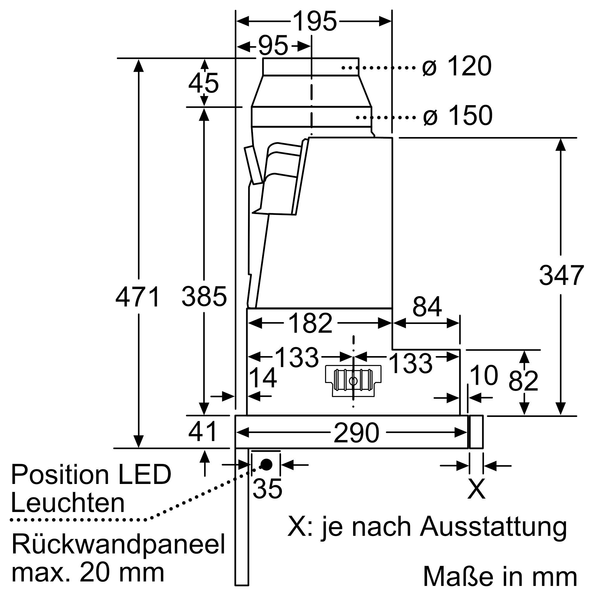 SIEMENS Flachschirmhaube »LI97RA561«