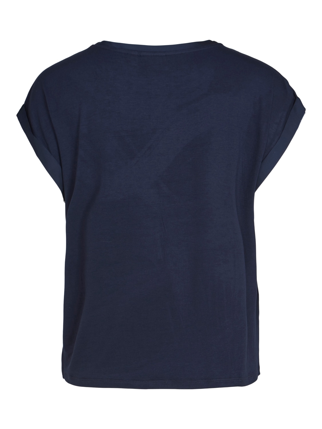 Vila Kurzarmshirt »VIELLETTE S/S SATIN TOP - NOOS«, Satin Optik
