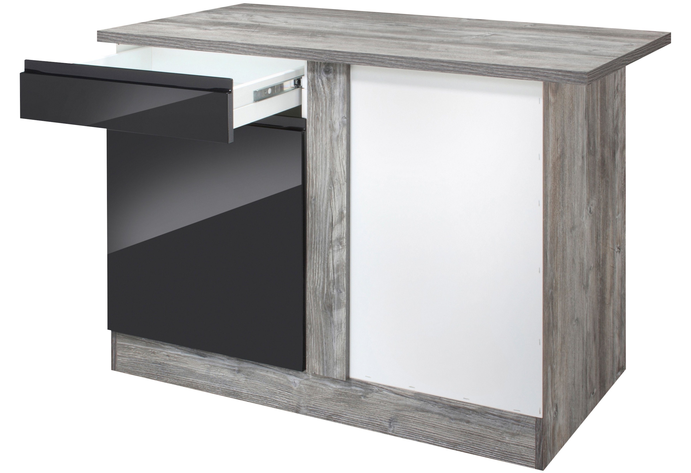 KOCHSTATION Eckunterschrank »KS-Virginia« praktischer Stauraum in der Ecke