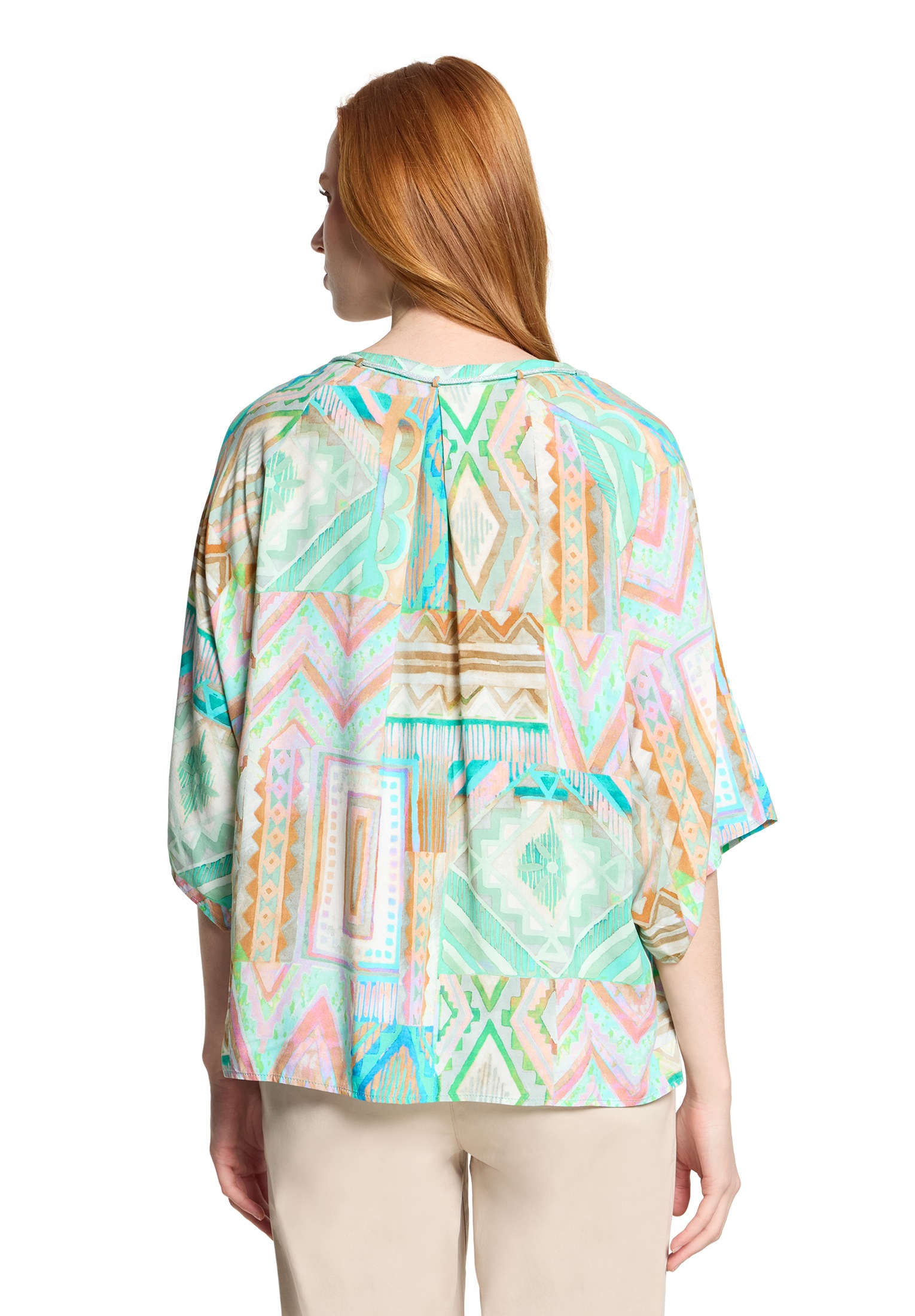 Cartoon Klassische Bluse »Oversize-Bluse mit Muster«