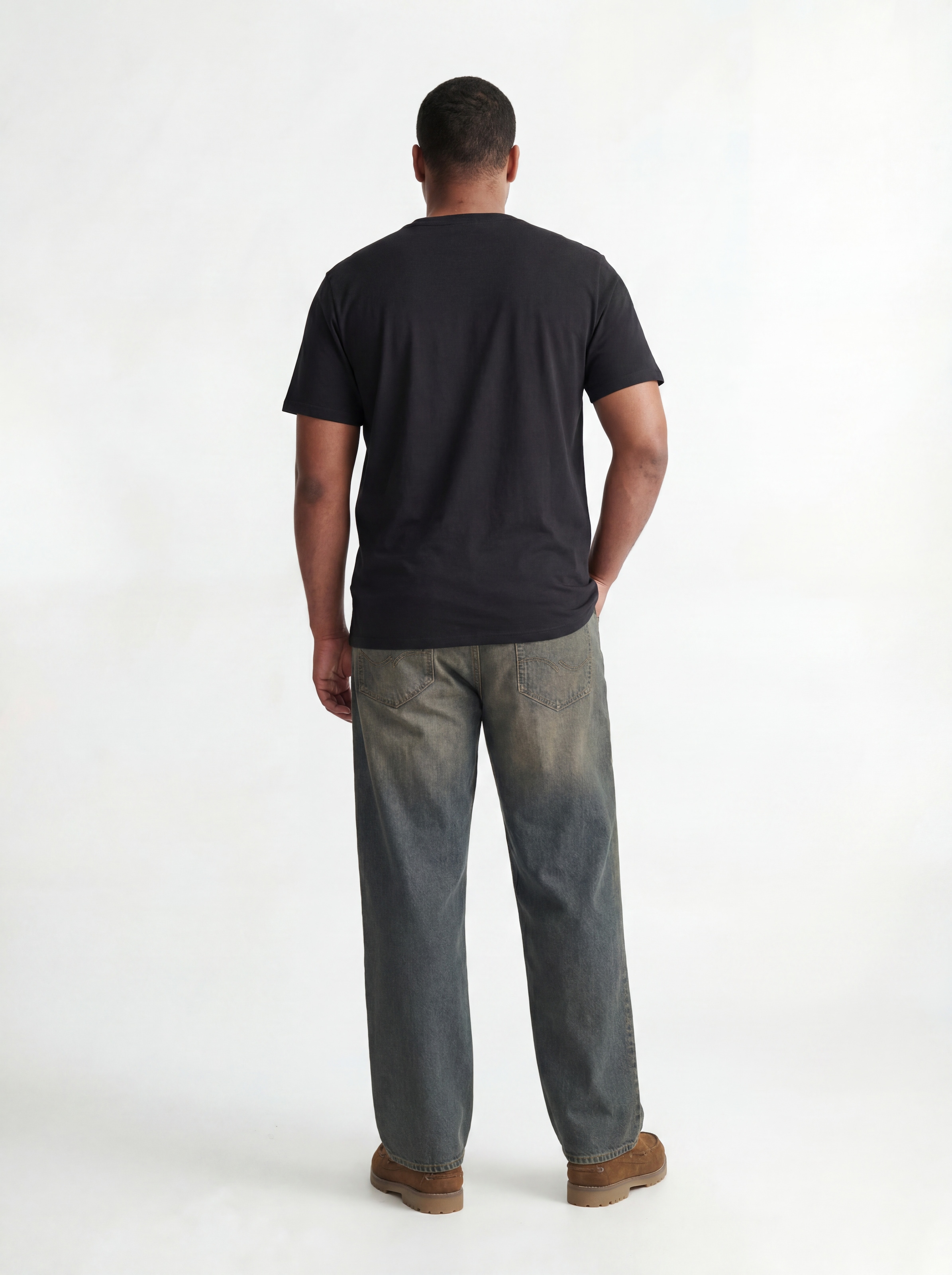 Jack & Jones PlusSize T-Shirt »JJAERO TEE SS CREW NECK PLS« Baumwolle, regular fit