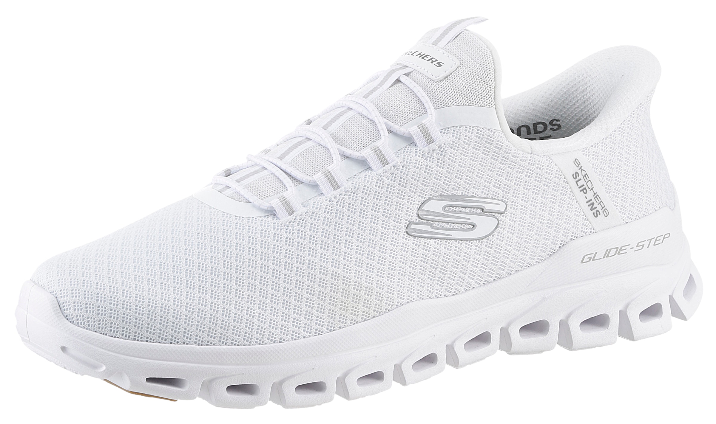 Skechers Slip-On Sneaker »GLIDE-STEP«, Schlupfschuh, Freizeitschuh, Trainingsschuh mit praktischem Gummizug