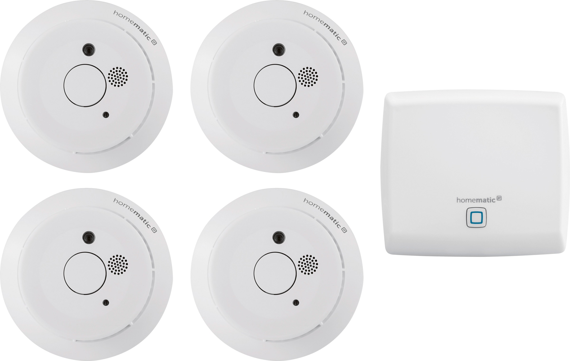Homematic Ip Smart-Home Starter-Set »Rauchwarnmelder (5-tlg)« in weiß