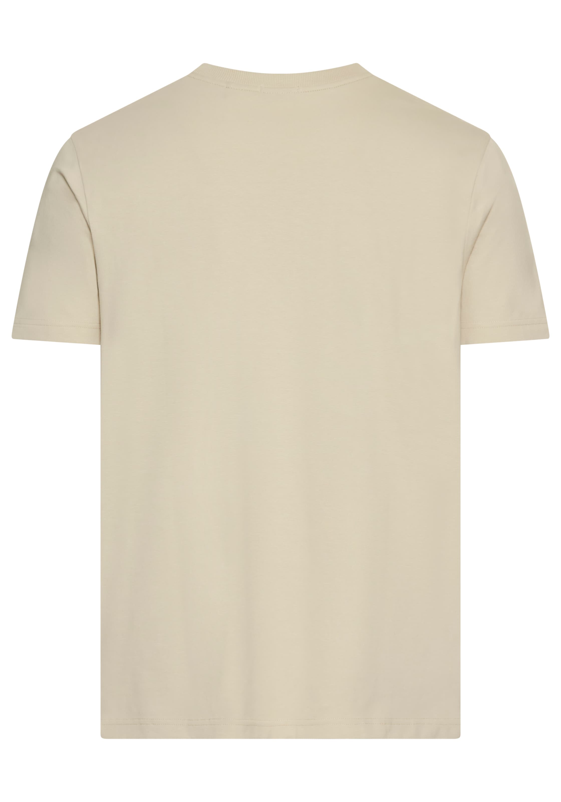 BOSS GREEN Rundhalsshirt »Tee« mit gummiertem Kontrast-Logo