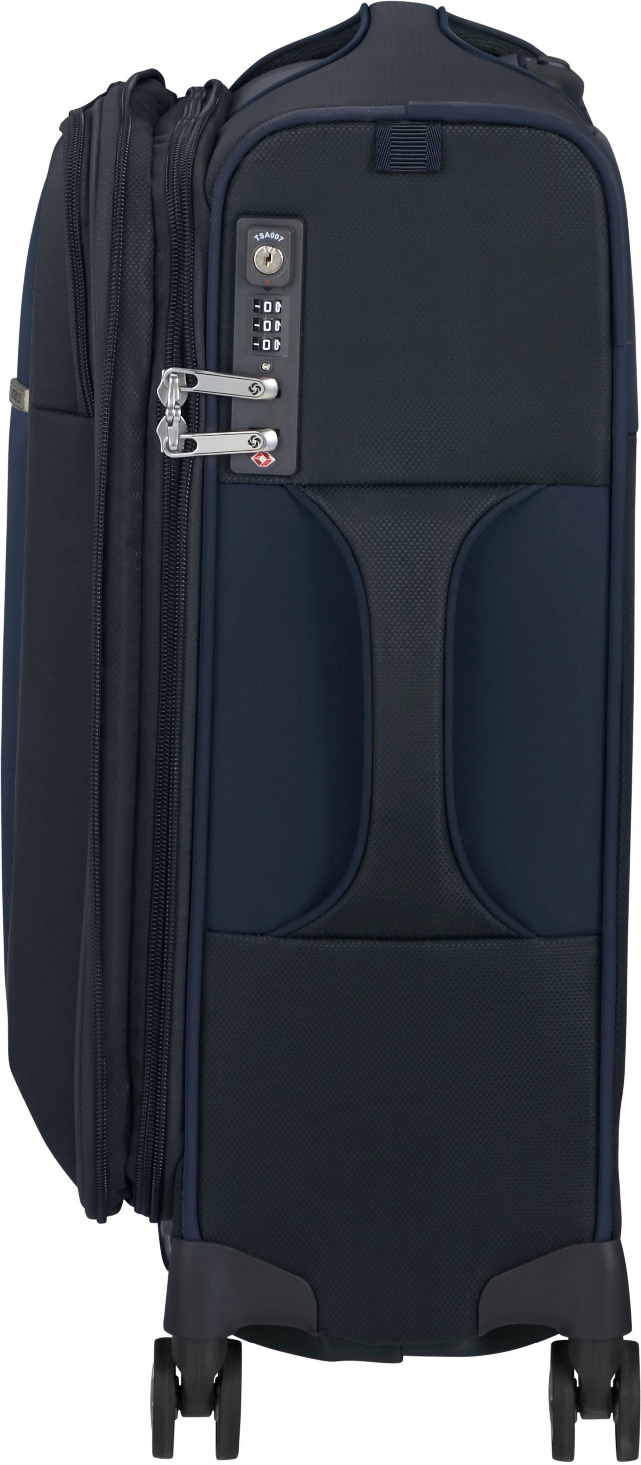 Samsonite Weichgepäck-Trolley »D'LITE, verschiedene Größen und Farben«, 4 Rollen, Hartschalen-Koffer Reisekoffer TSA-Zahlenschloss Volumenerweiterung