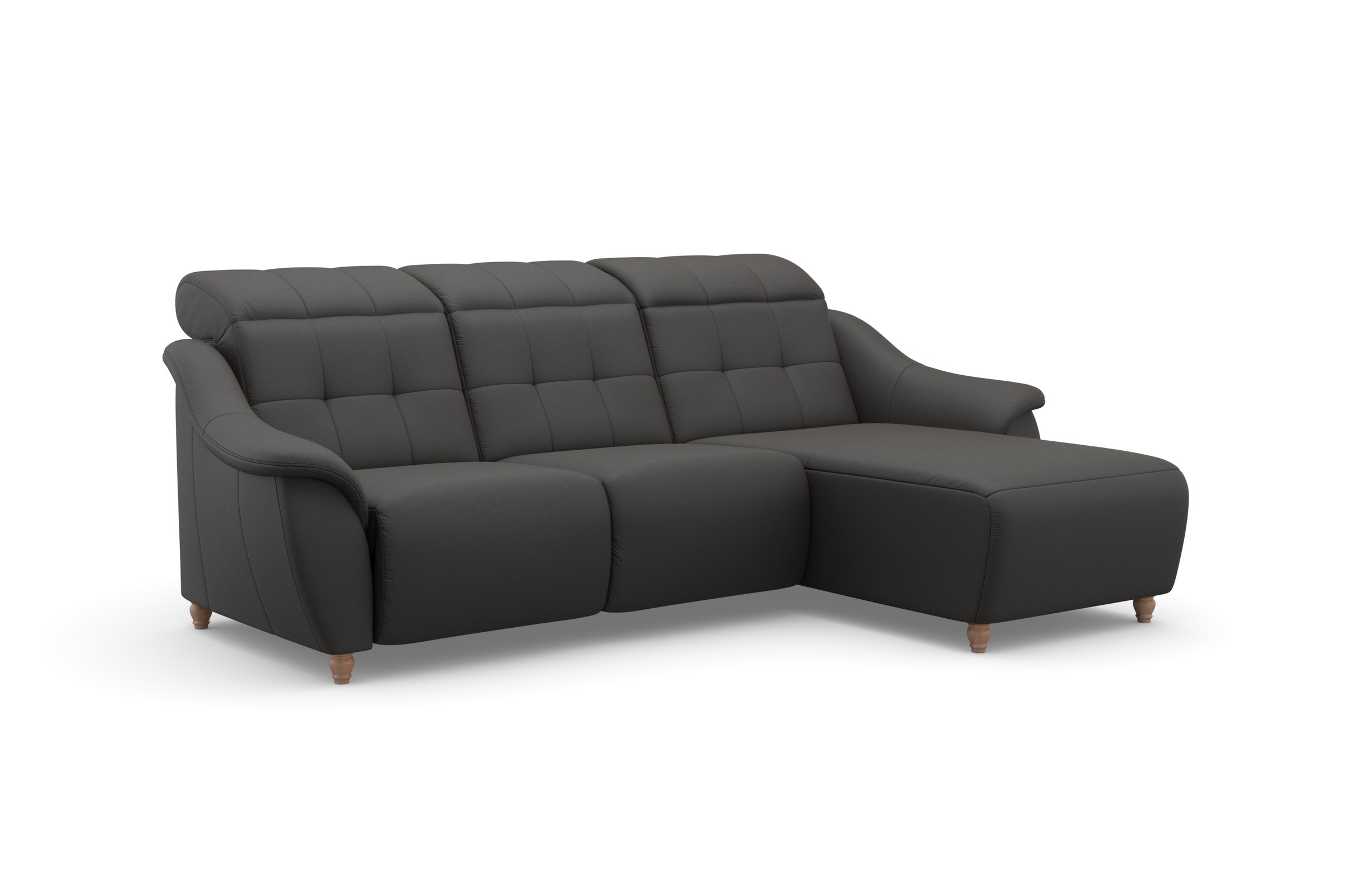 Home affaire Ecksofa »Boston L-Form«, (2 St.), Kopfteilverstellung an jeder Sitzfläche, wahlweise Relaxfunktion