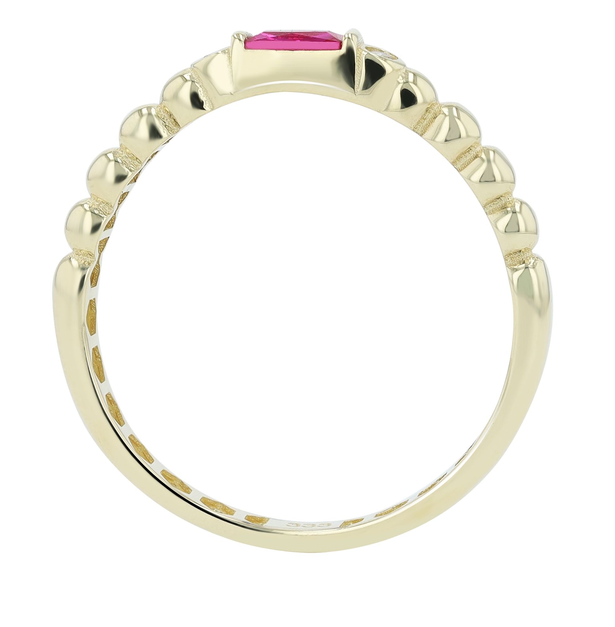 Adelia´s Fingerring »Adelia's Damen Ring aus 333 Gold mit Zirkonia«