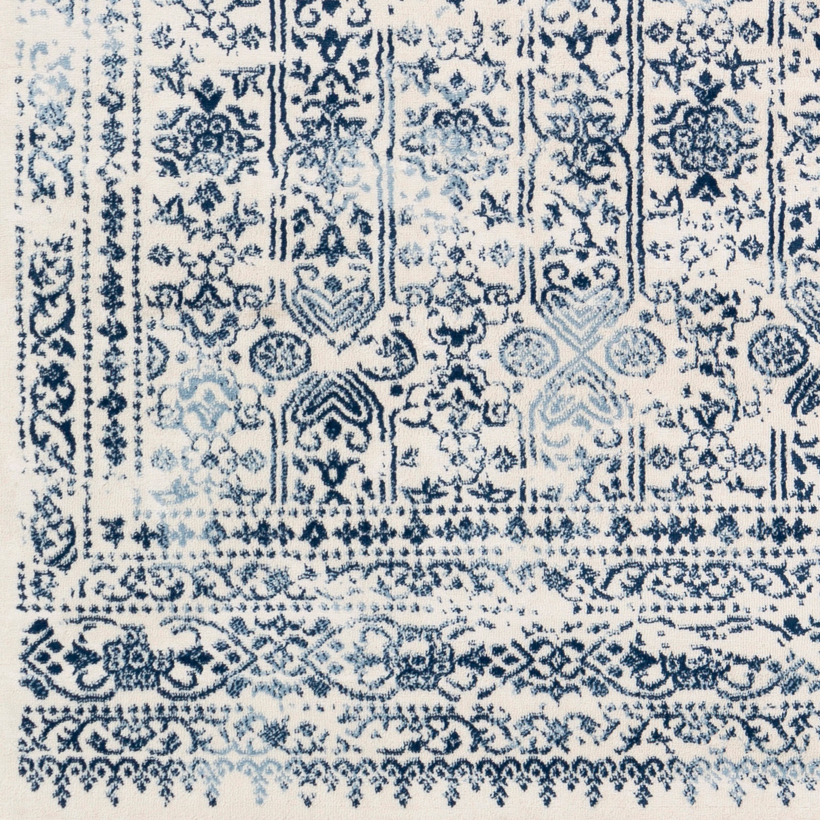 Livabliss Teppich »OTTAWA«, rechteckig, 9 mm Höhe, Vintage Orientteppich, Kurzflor Boho Wohnzimmerteppich, Läufer