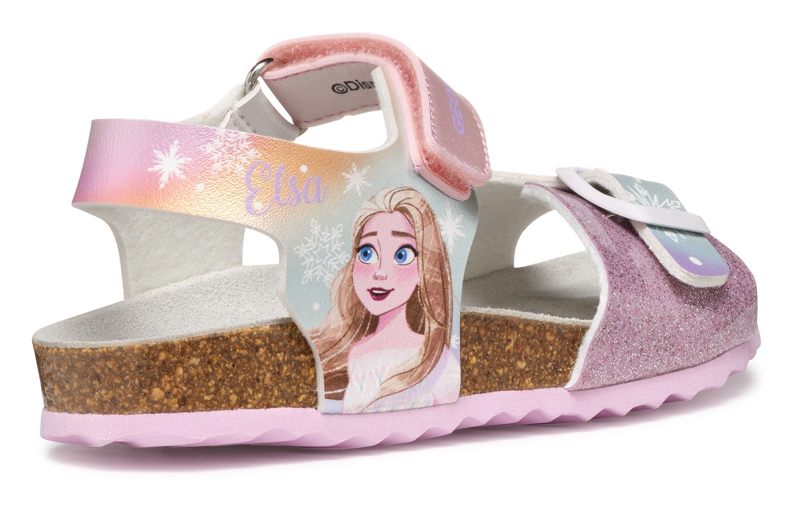Geox Sandale »J ADRIEL GIRL«, Sommerschuh, Klettschuh mit Elsa-Motiv