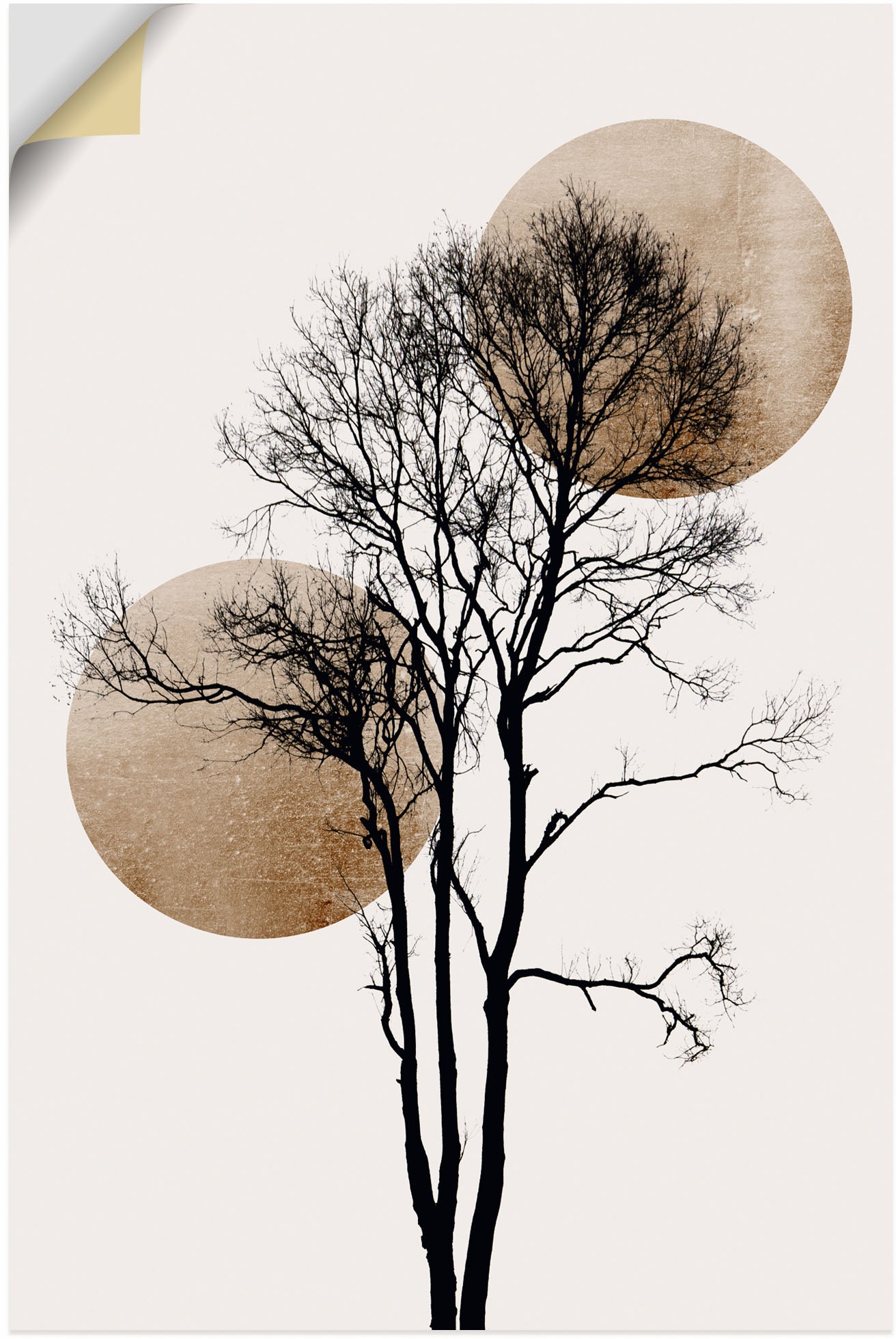 bei St.) Wandbild »Sonne und Baumbilder, OTTO Artland Mond versteckt«, (1