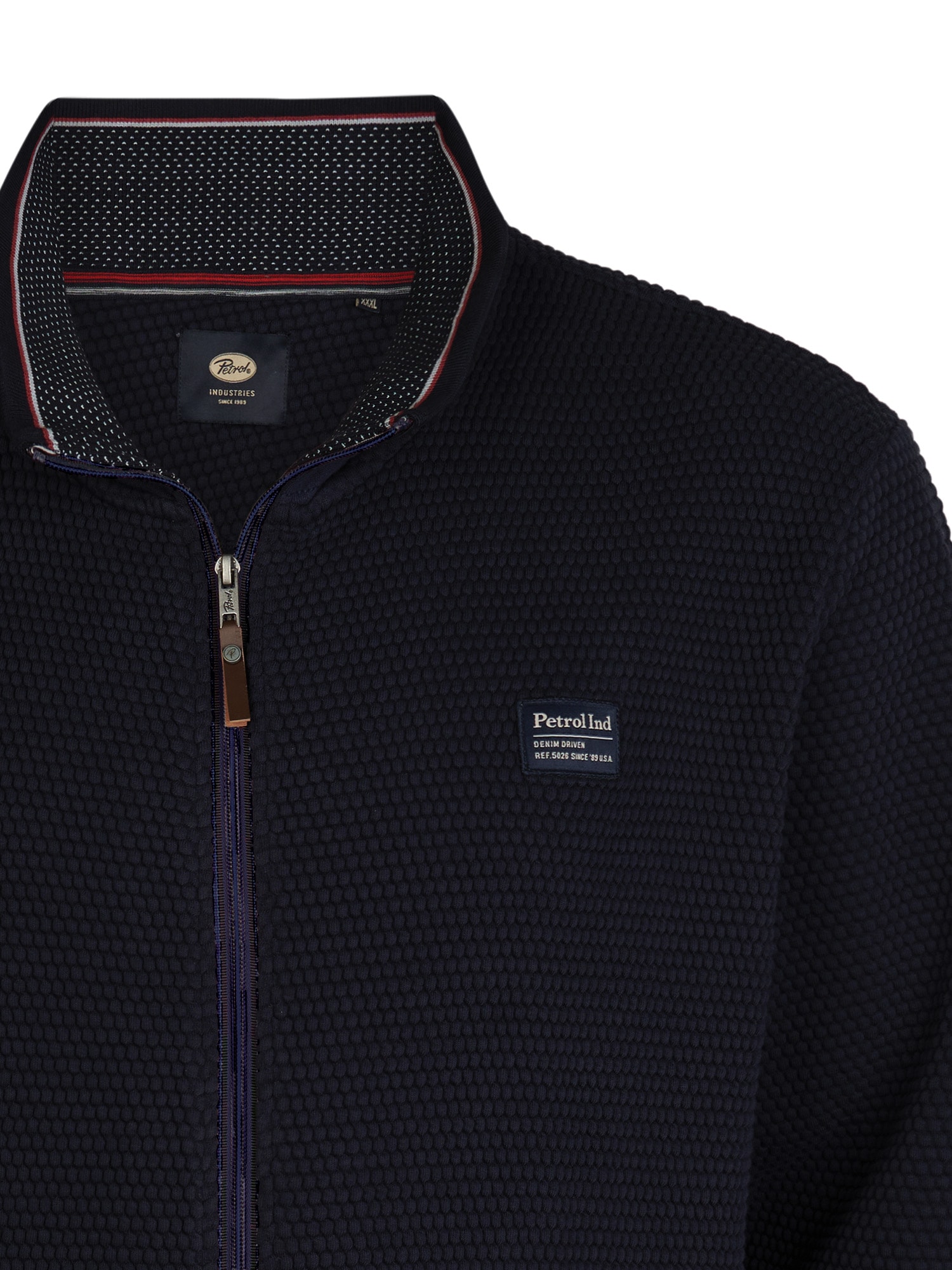 Petrol Industries Sweater , mit Logo Stickerei
