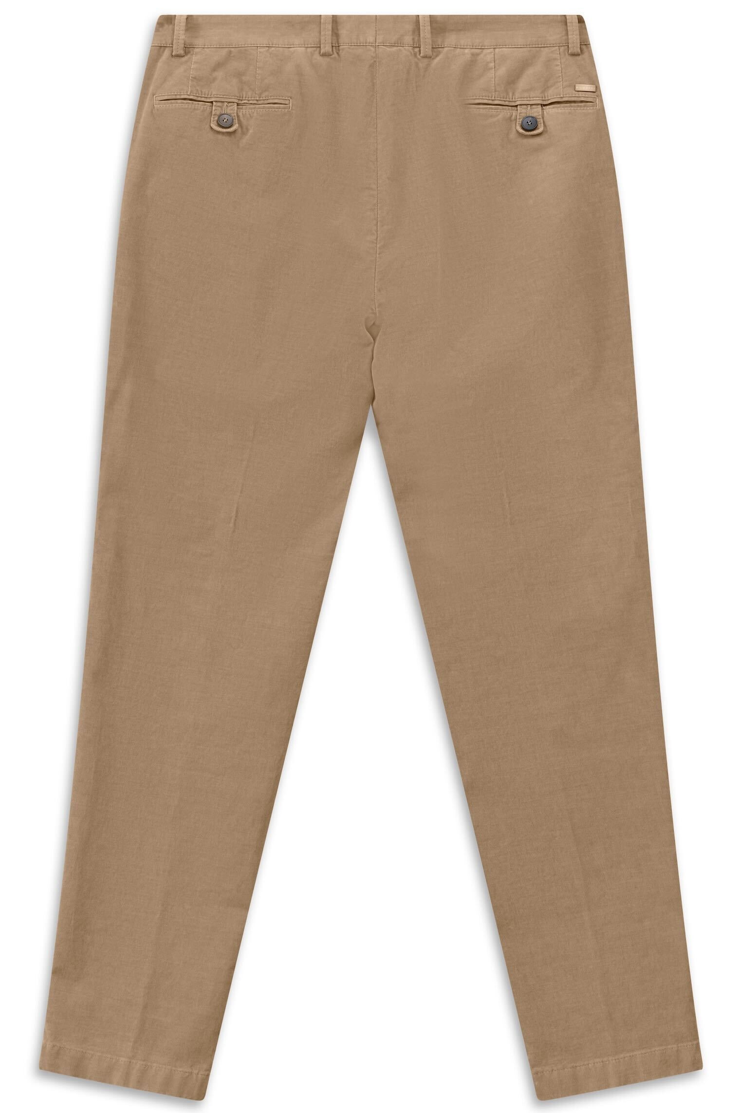 bugatti Bundfaltenhose »Tapered Fit«  aus Luxury Pima Cotton Feincord