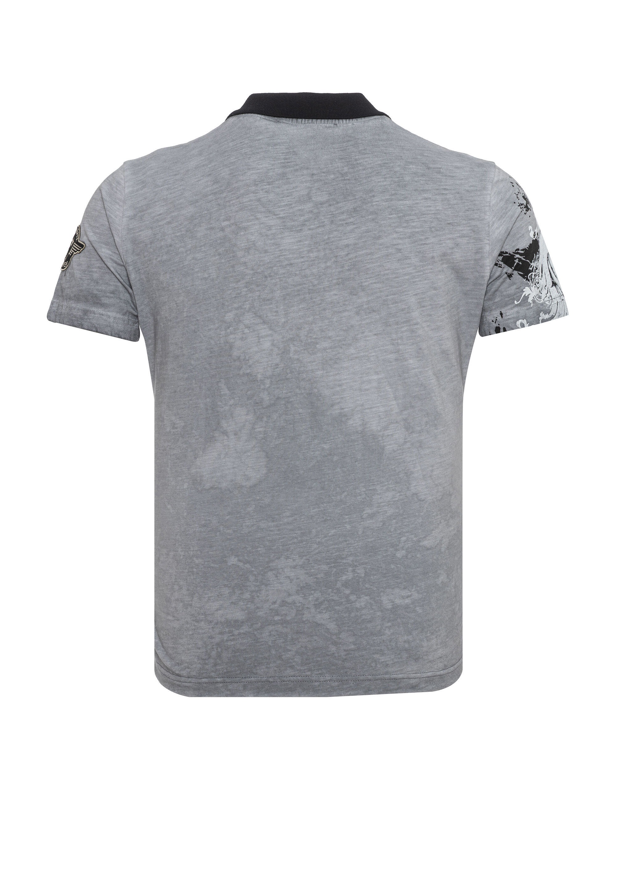 Cipo & Baxx T-Shirt »CT798« Kontrastierender Kragen