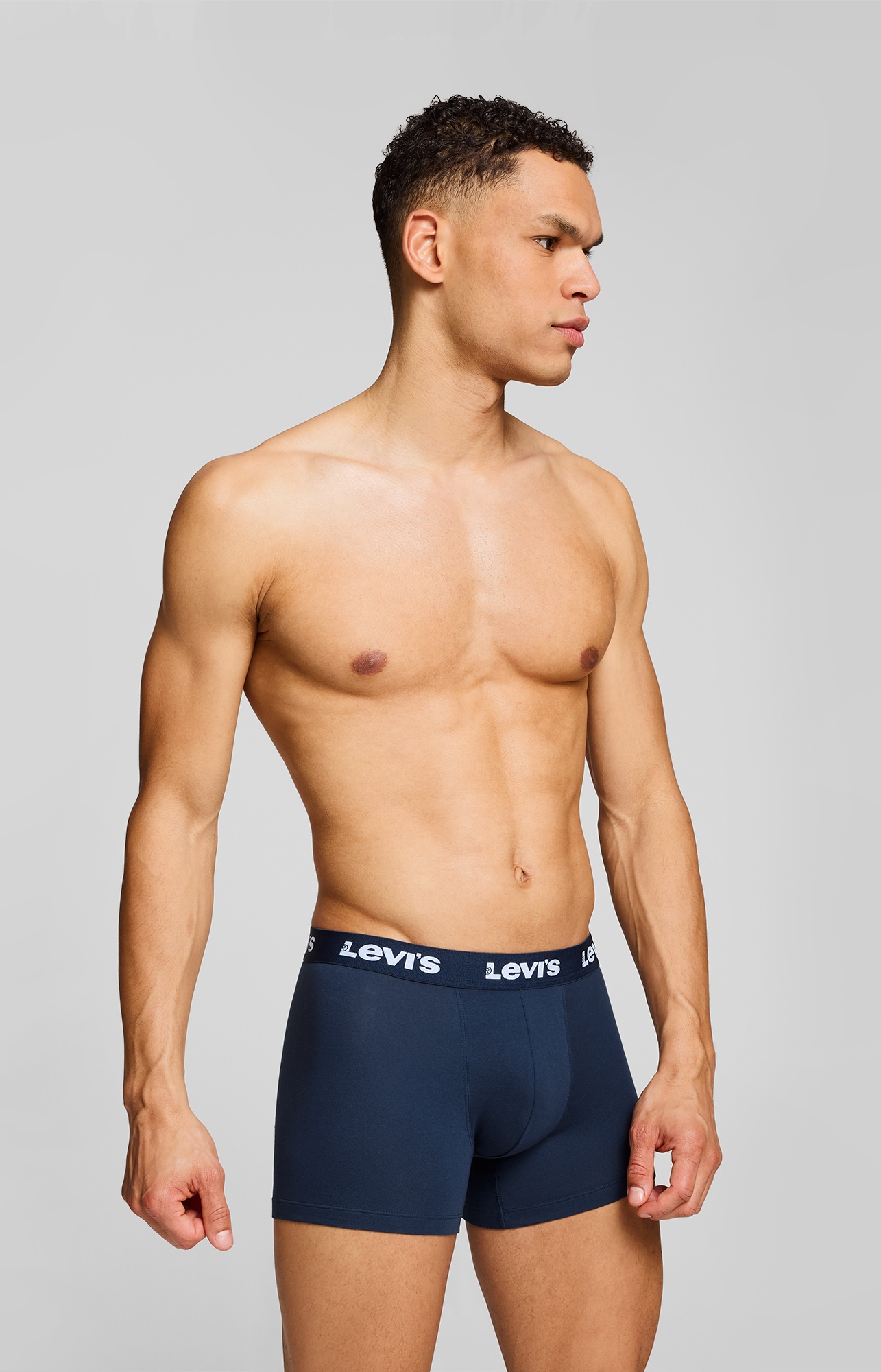 Levi's® Boxershorts »LEVIS MEN REPEAT LOGO BOXER BRIEF« 2er Pack,  ohne Eingriff, Logobund, elastisch